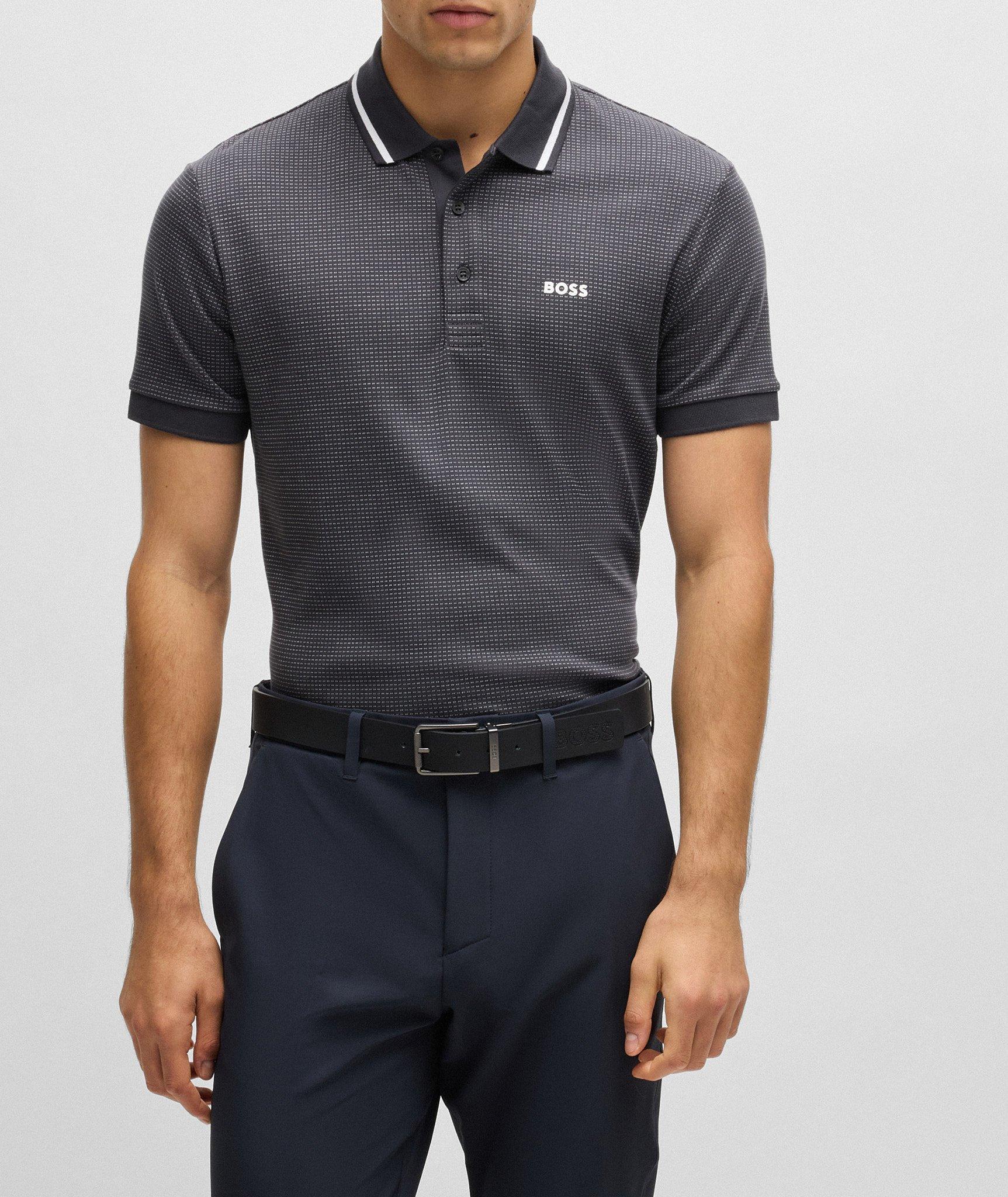 Paddy Tape Jacquard Cotton Polo image 1