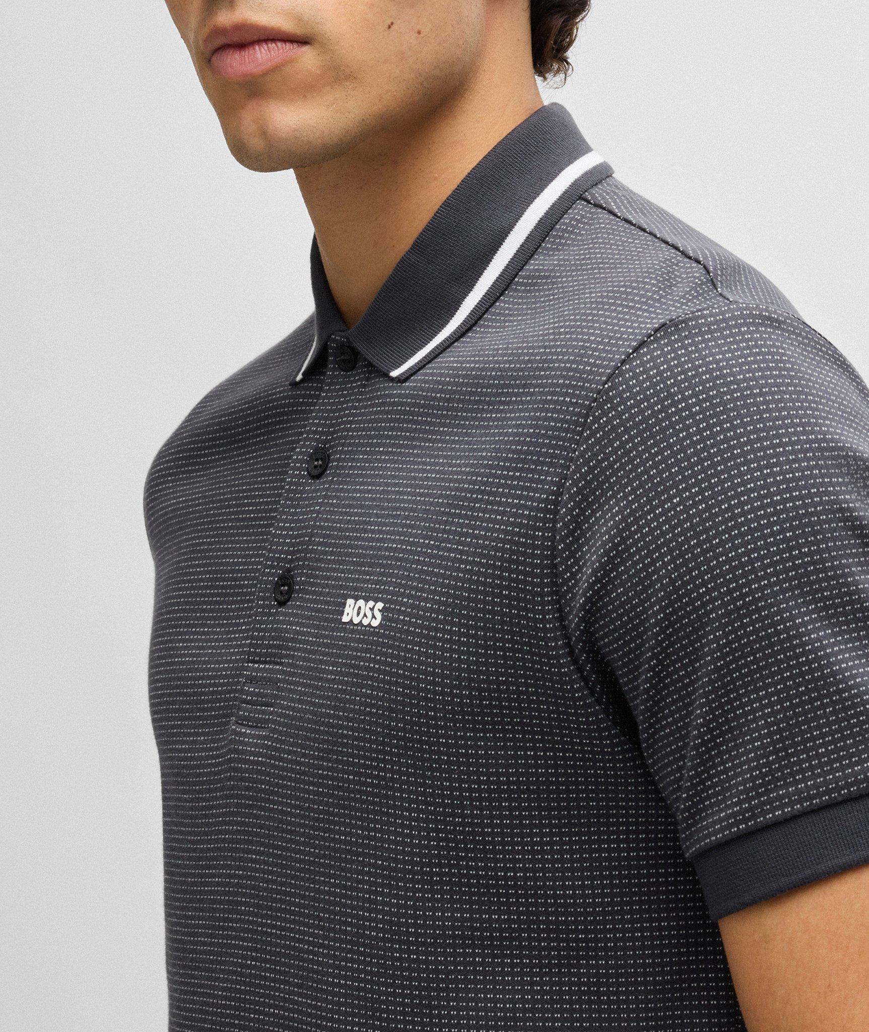 Paddy Tape Jacquard Cotton Polo image 3