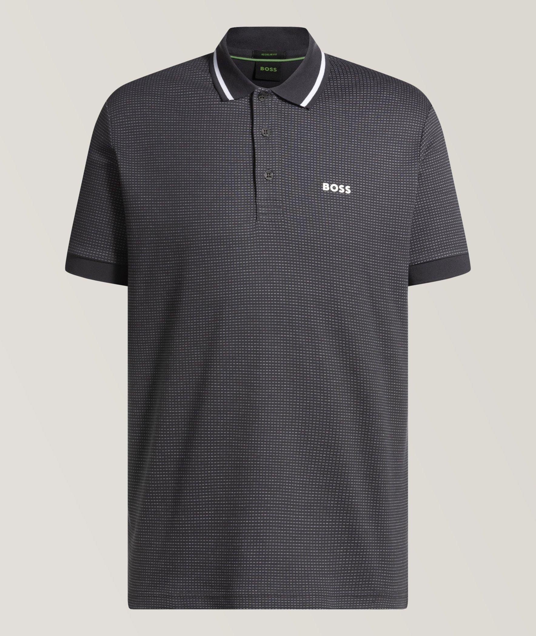 Paddy Tape Jacquard Cotton Polo image 0