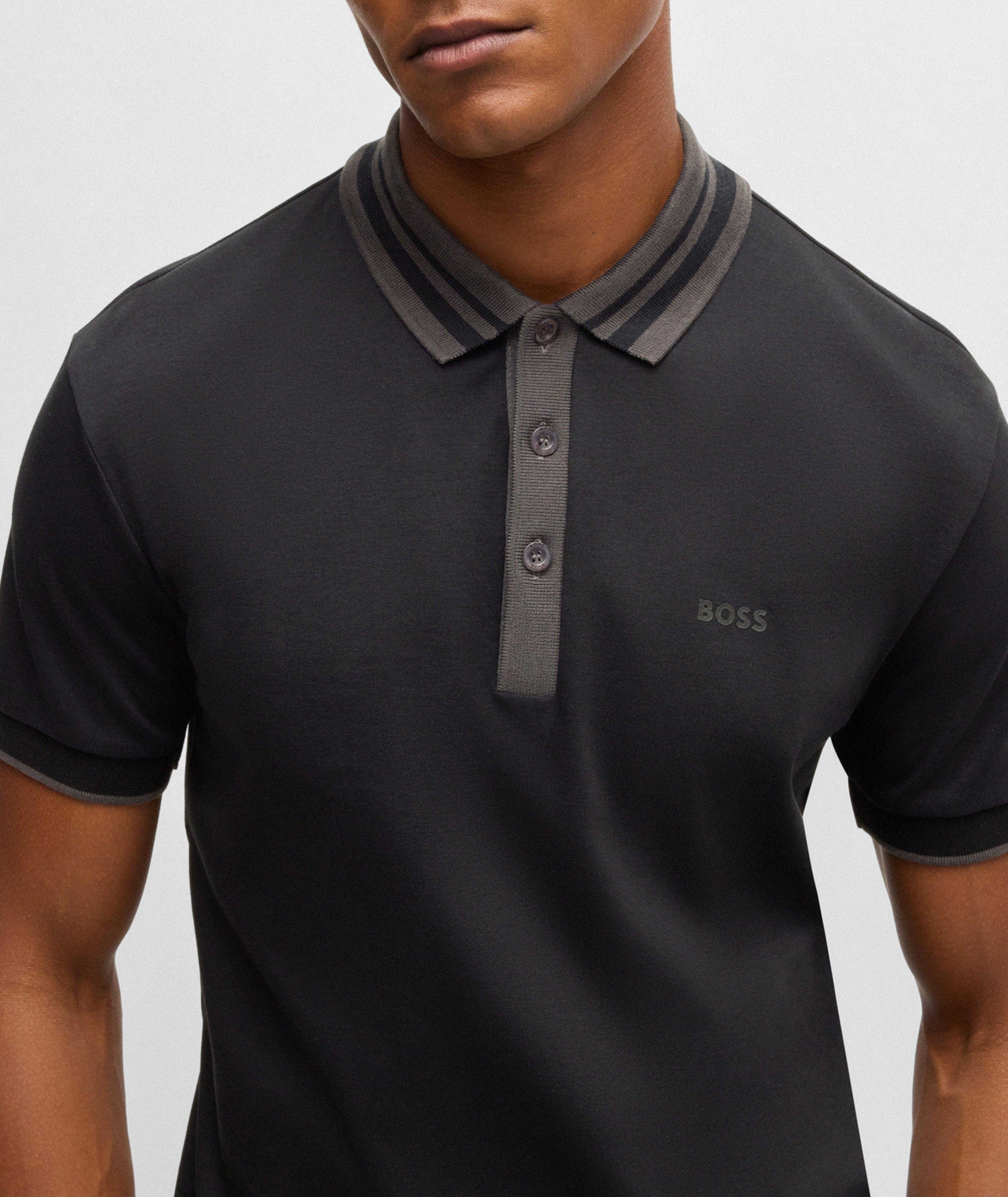 Polo en tricot interlock image 3