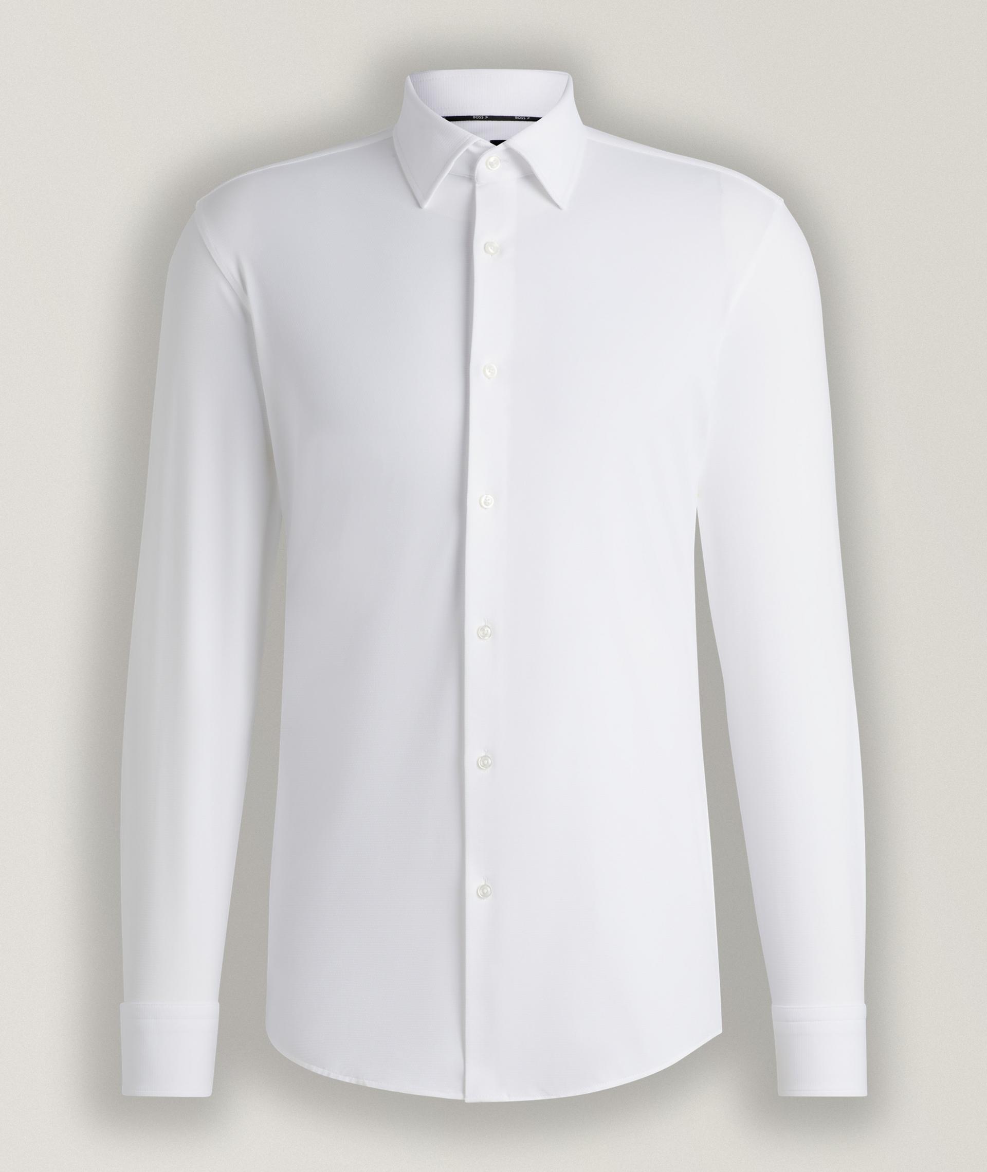 Hank Micro-Structured Jersey Shirt   image 0