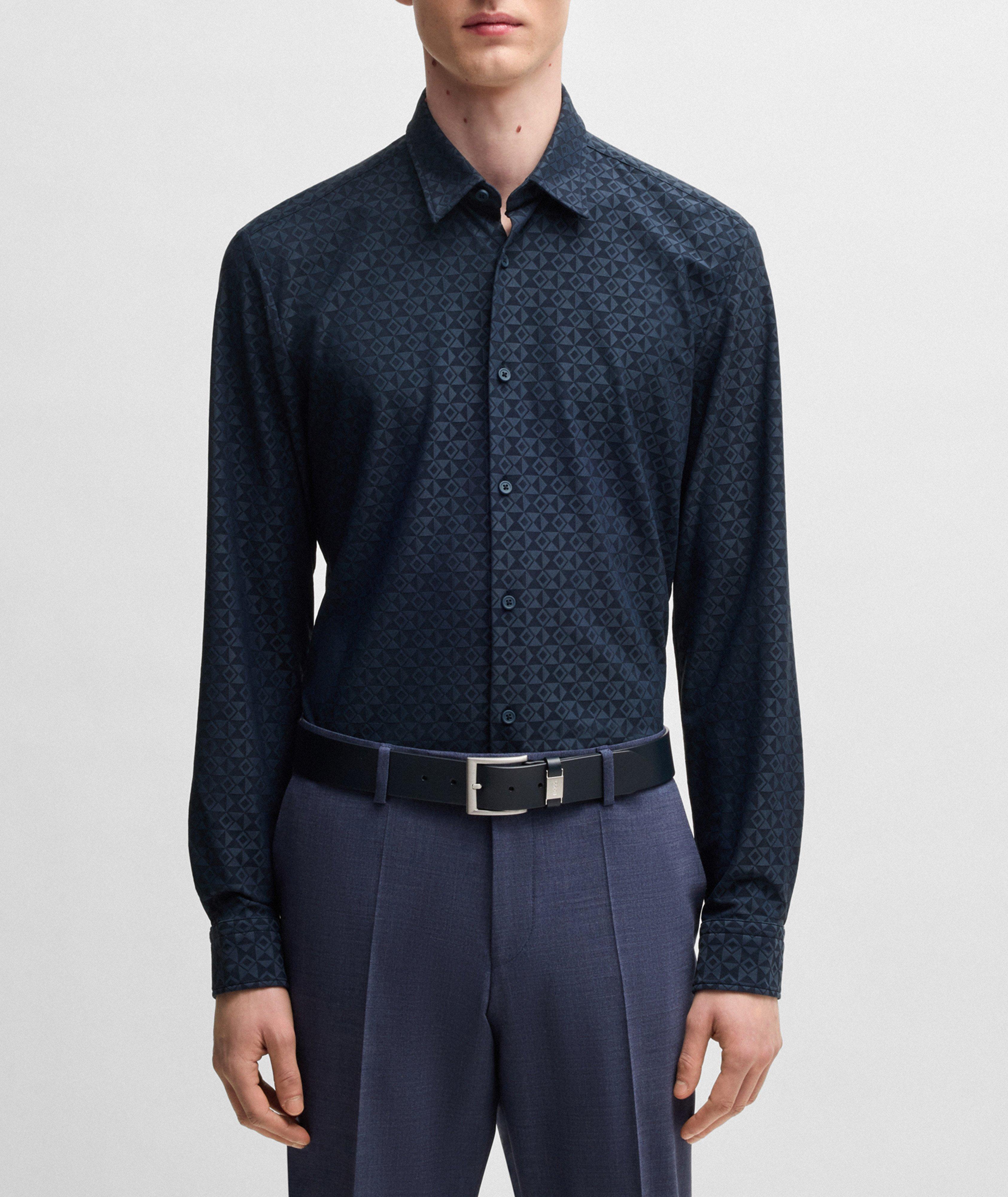 Roan Performance-Stretch Jacquard Shirt  image 1