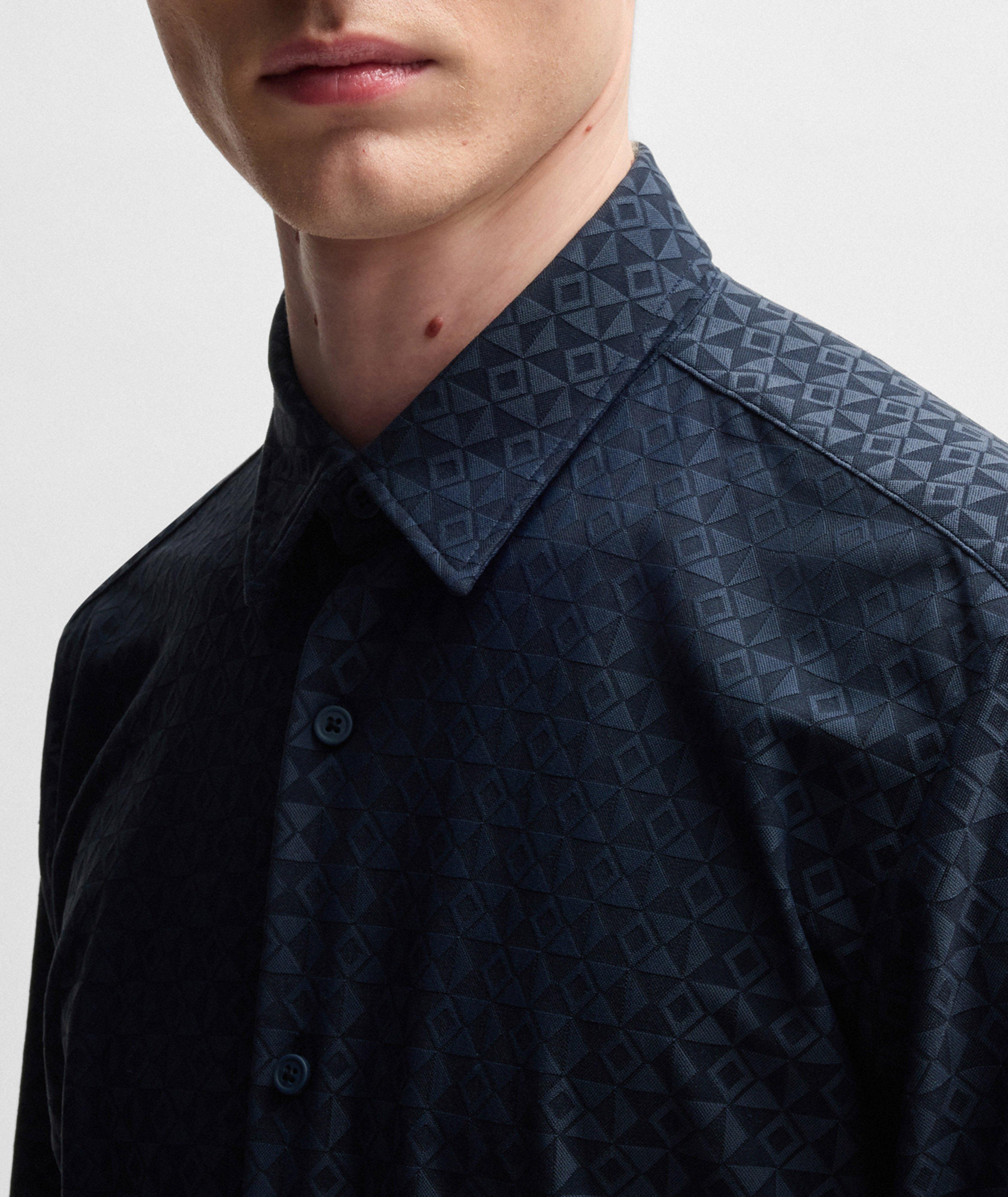 Roan Performance-Stretch Jacquard Shirt  image 3