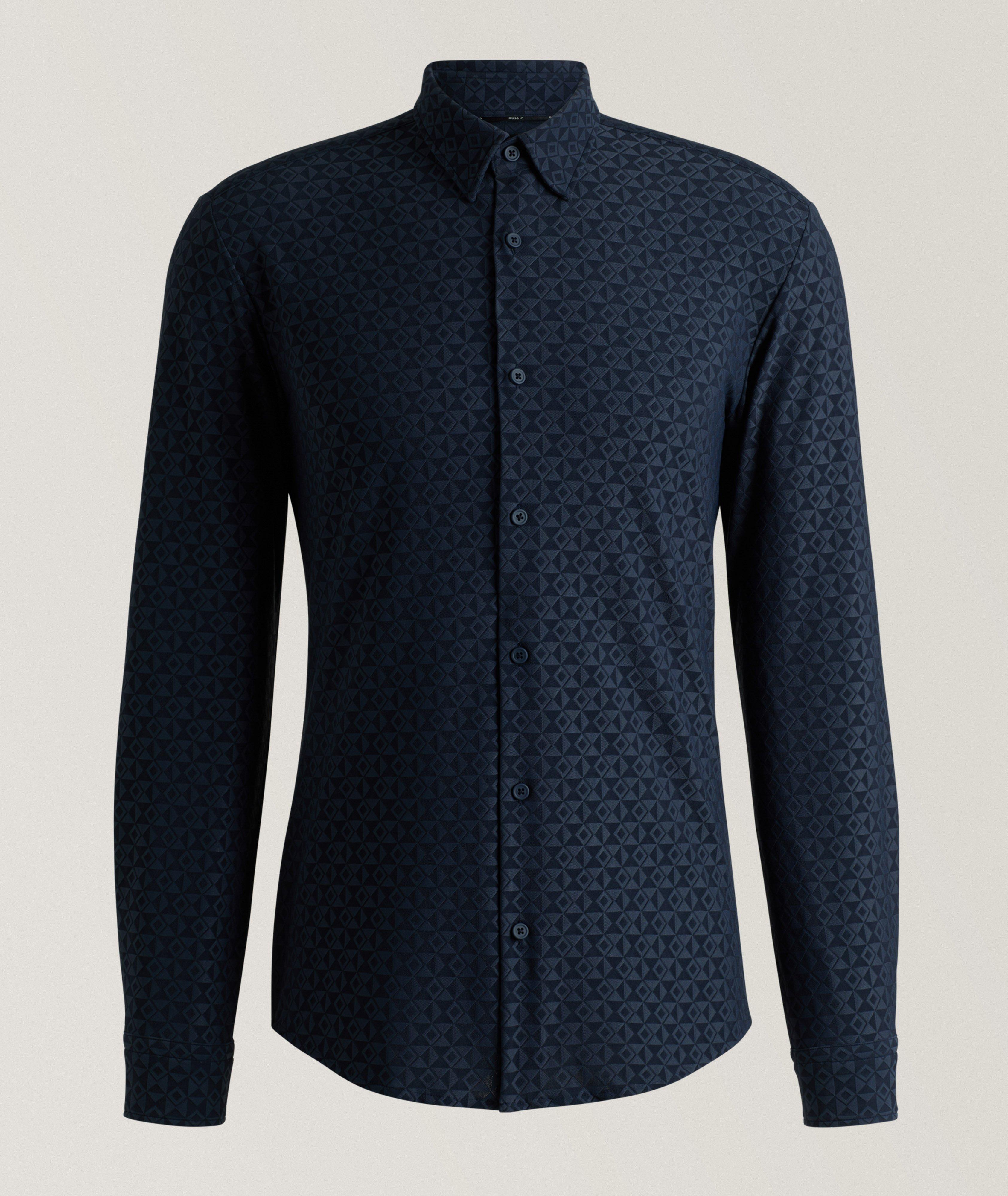 Roan Performance-Stretch Jacquard Shirt  image 0