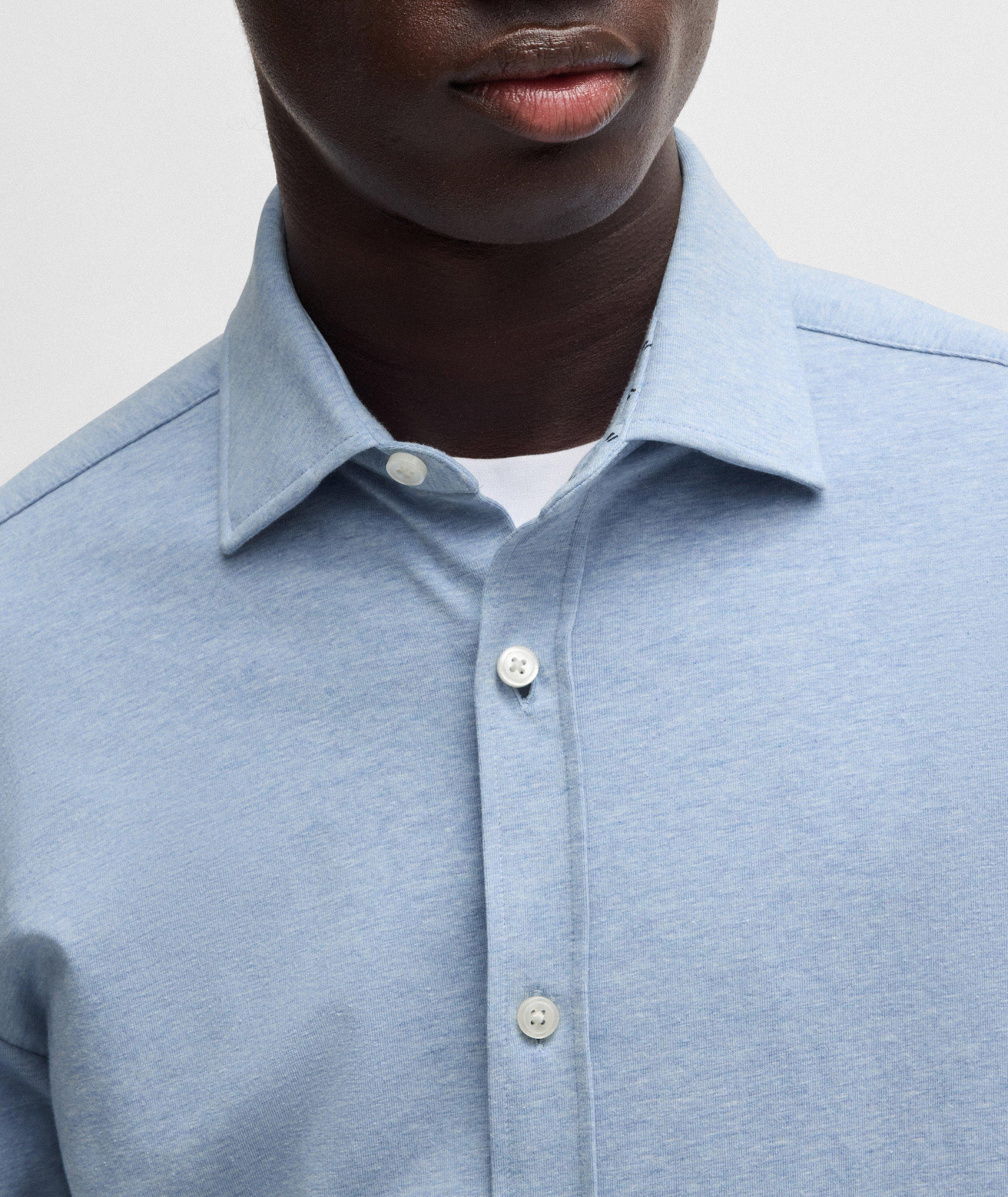 Roan Stretch-Cotton Jersey Shirt  image 3