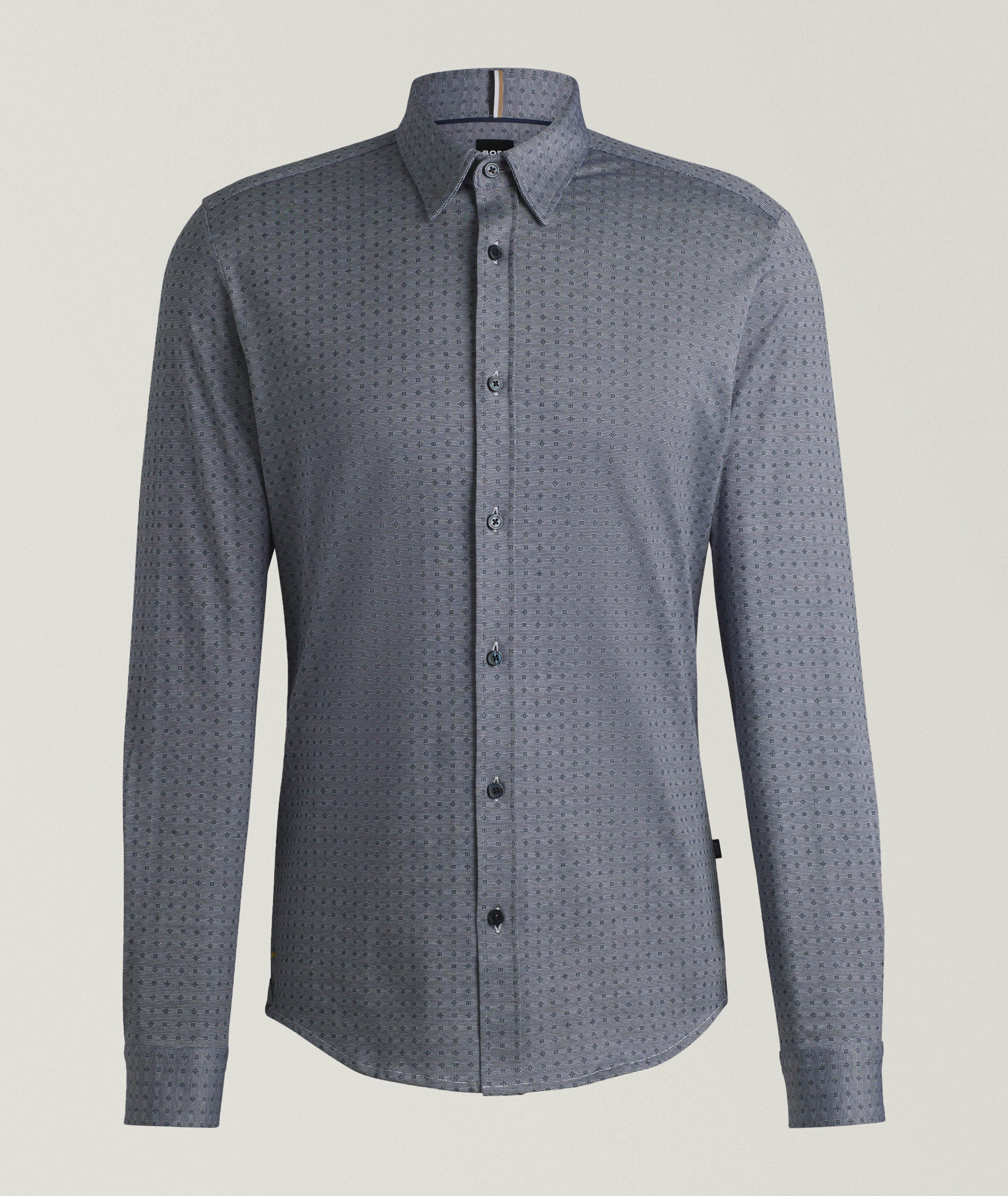 Roan Jacquard Cotton Shirt  image 0