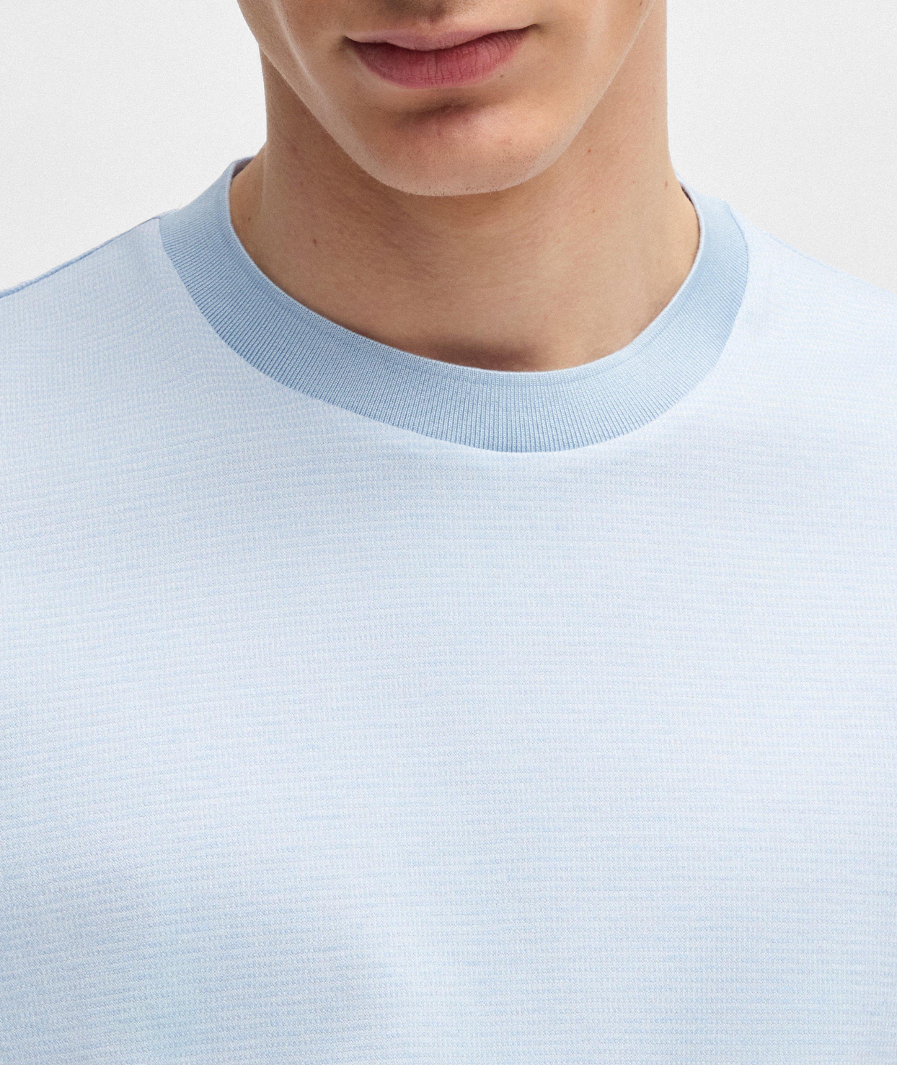 Thompson Mercerized Cotton Crewneck T-Shirt  image 3