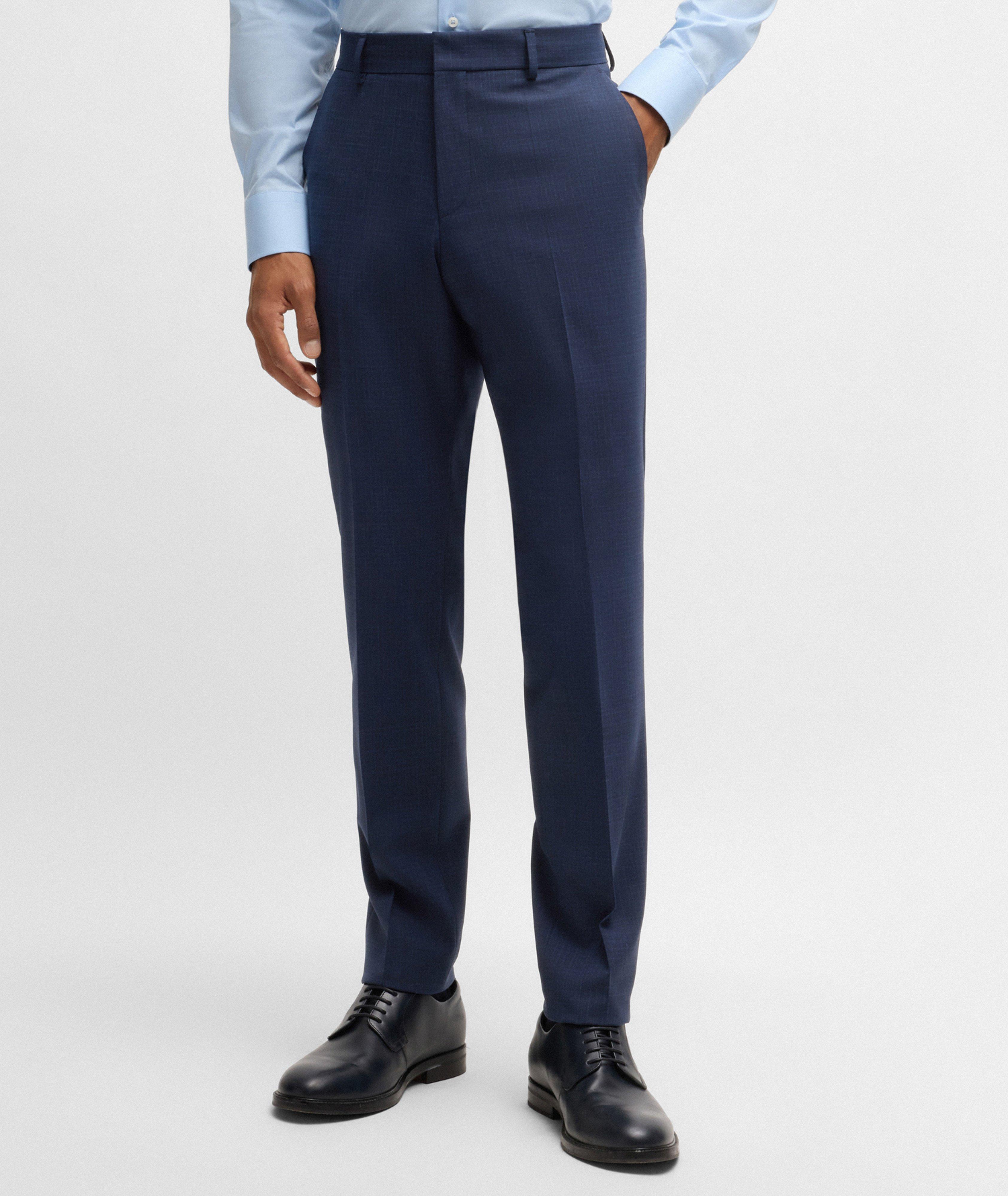 Hutson Check Wool-Blend Suit  image 3