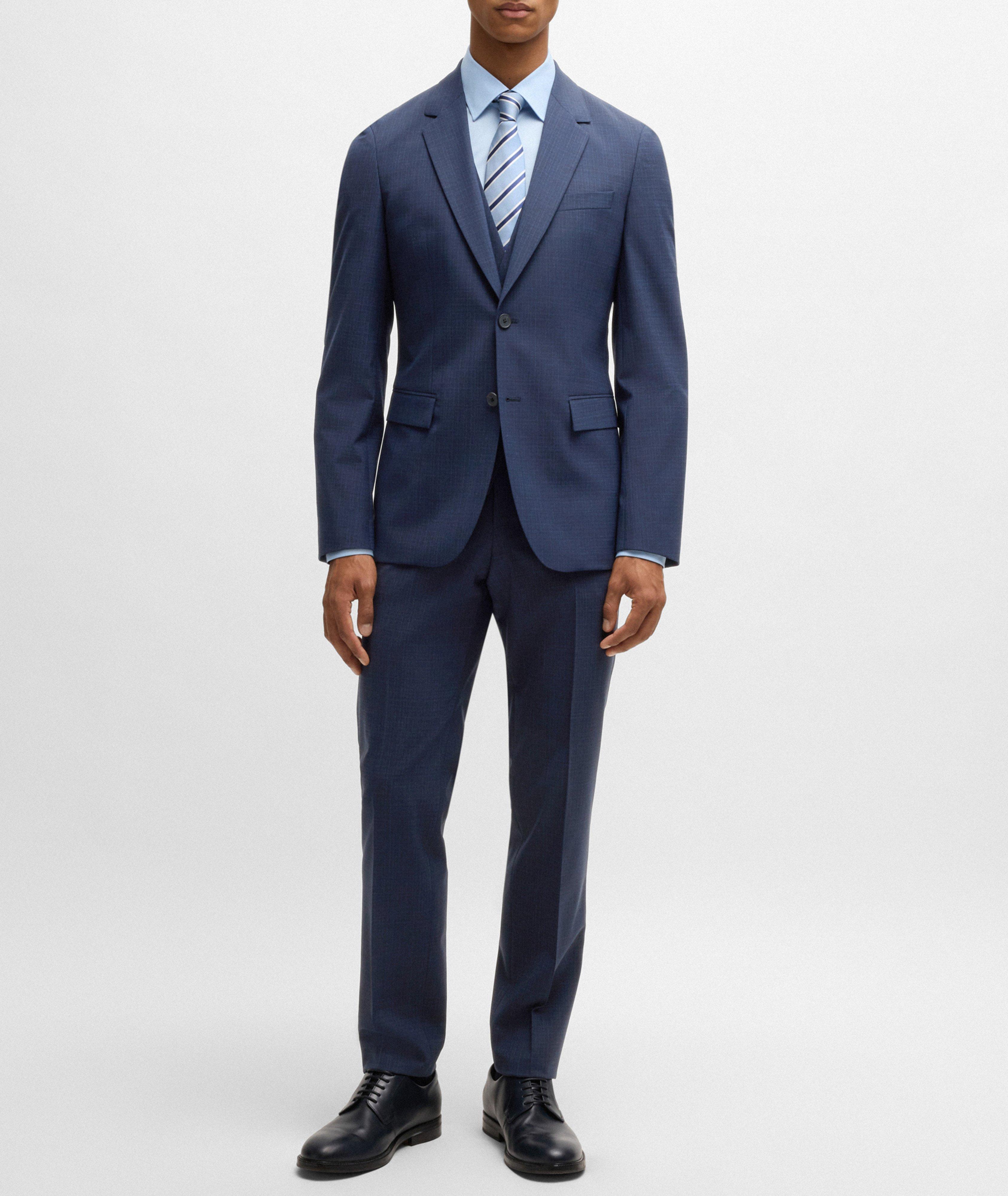 Hutson Check Wool-Blend Suit  image 7