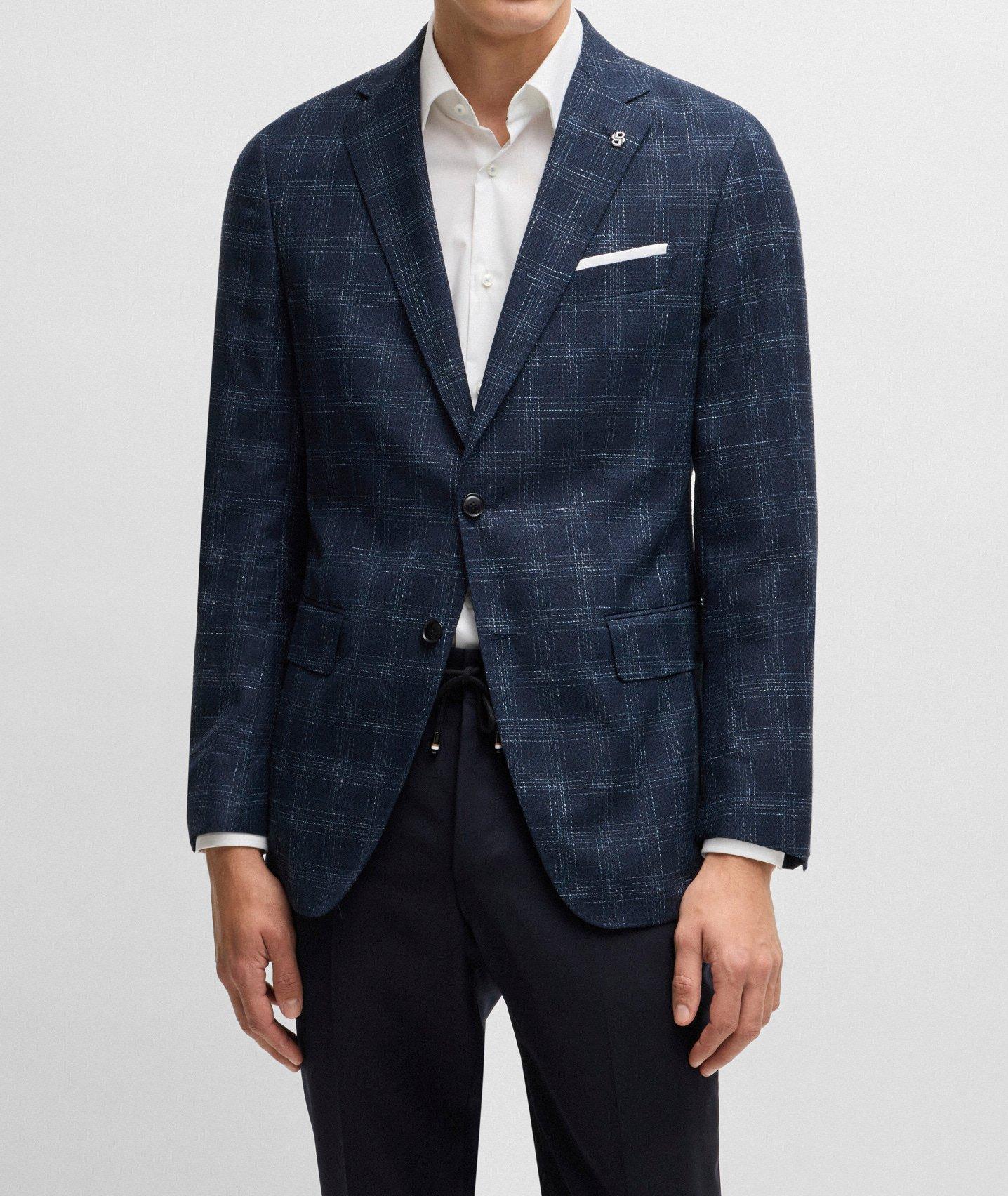 Hutson Check Wool-Blend Sport Jacket image 1