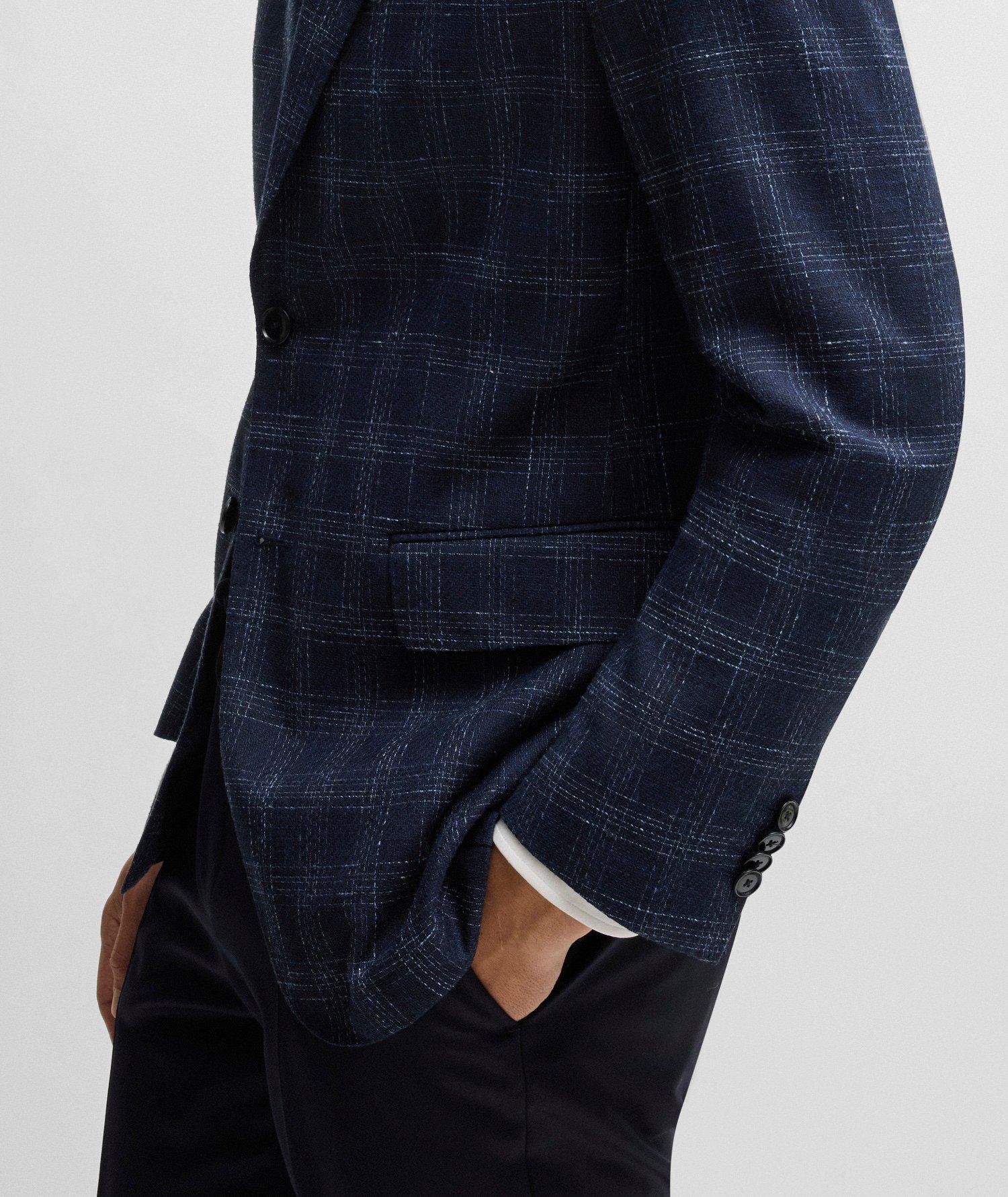 Hutson Check Wool-Blend Sport Jacket image 4