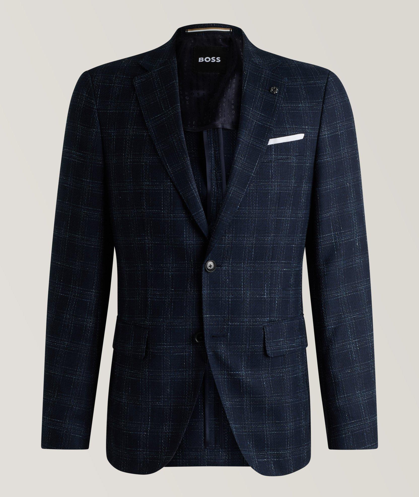 Hutson Check Wool-Blend Sport Jacket image 0