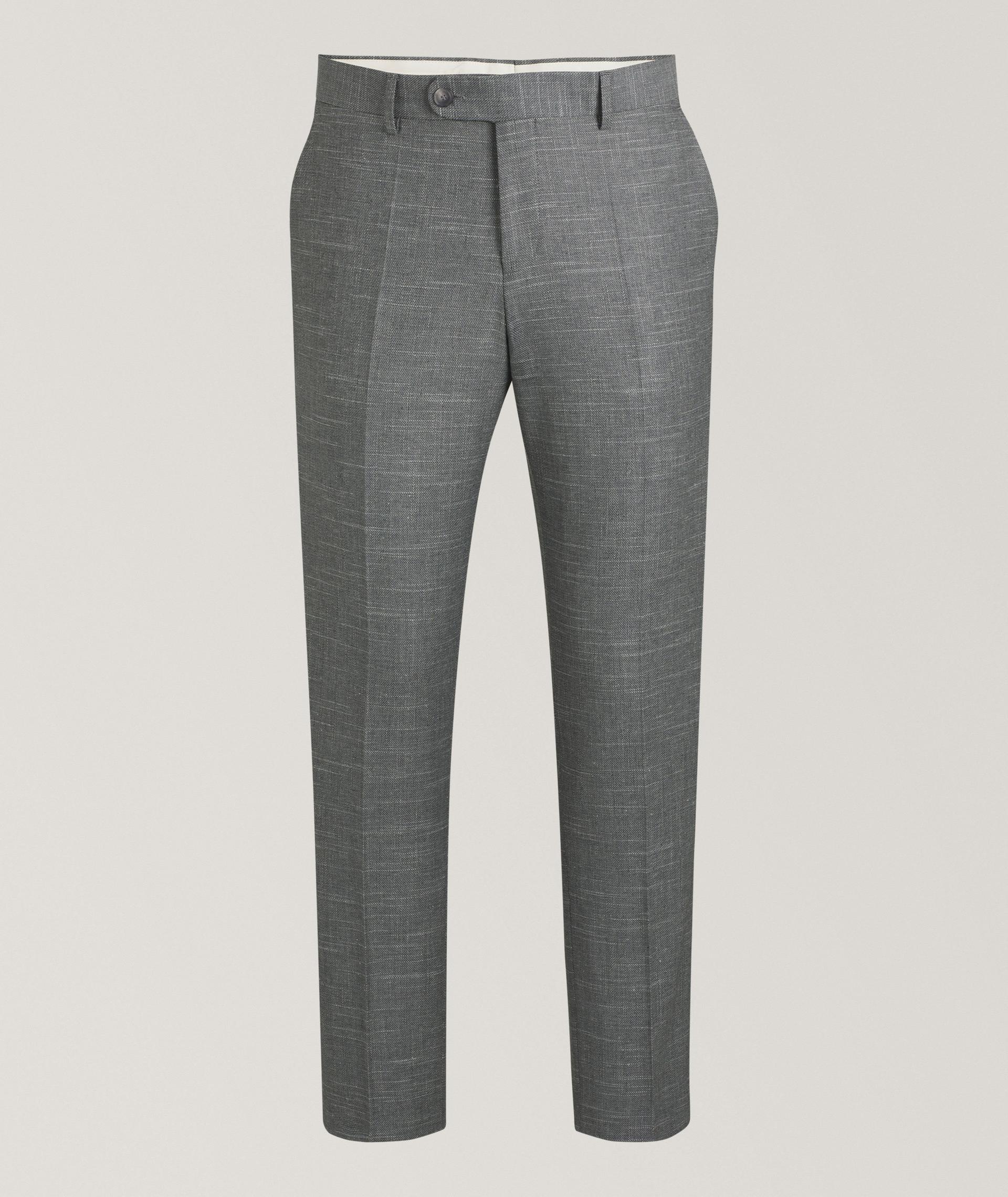 Slim-Fit Wool-Blend Dress Pants image 0