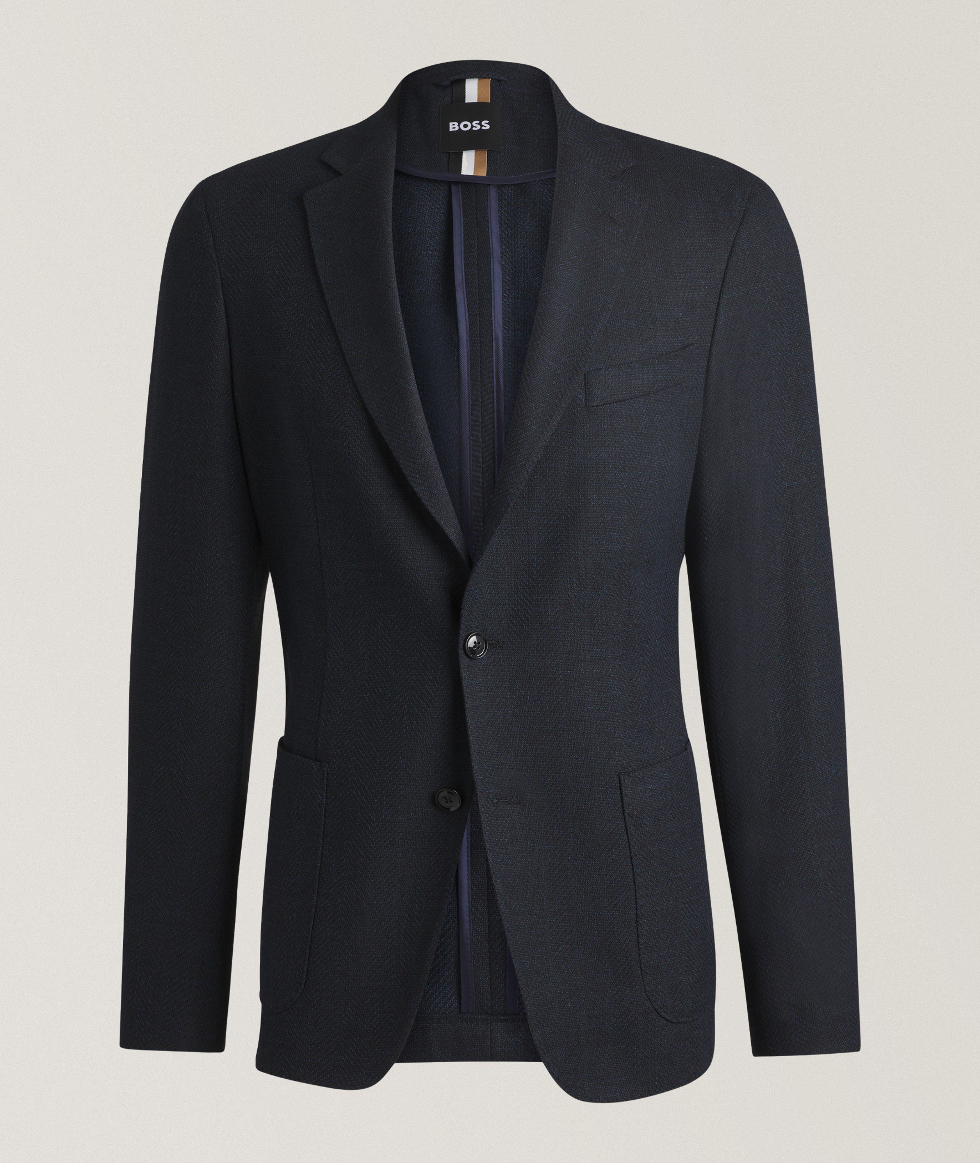 Hanry Herringbone Cotton-Blend Sport Jacket  image 0