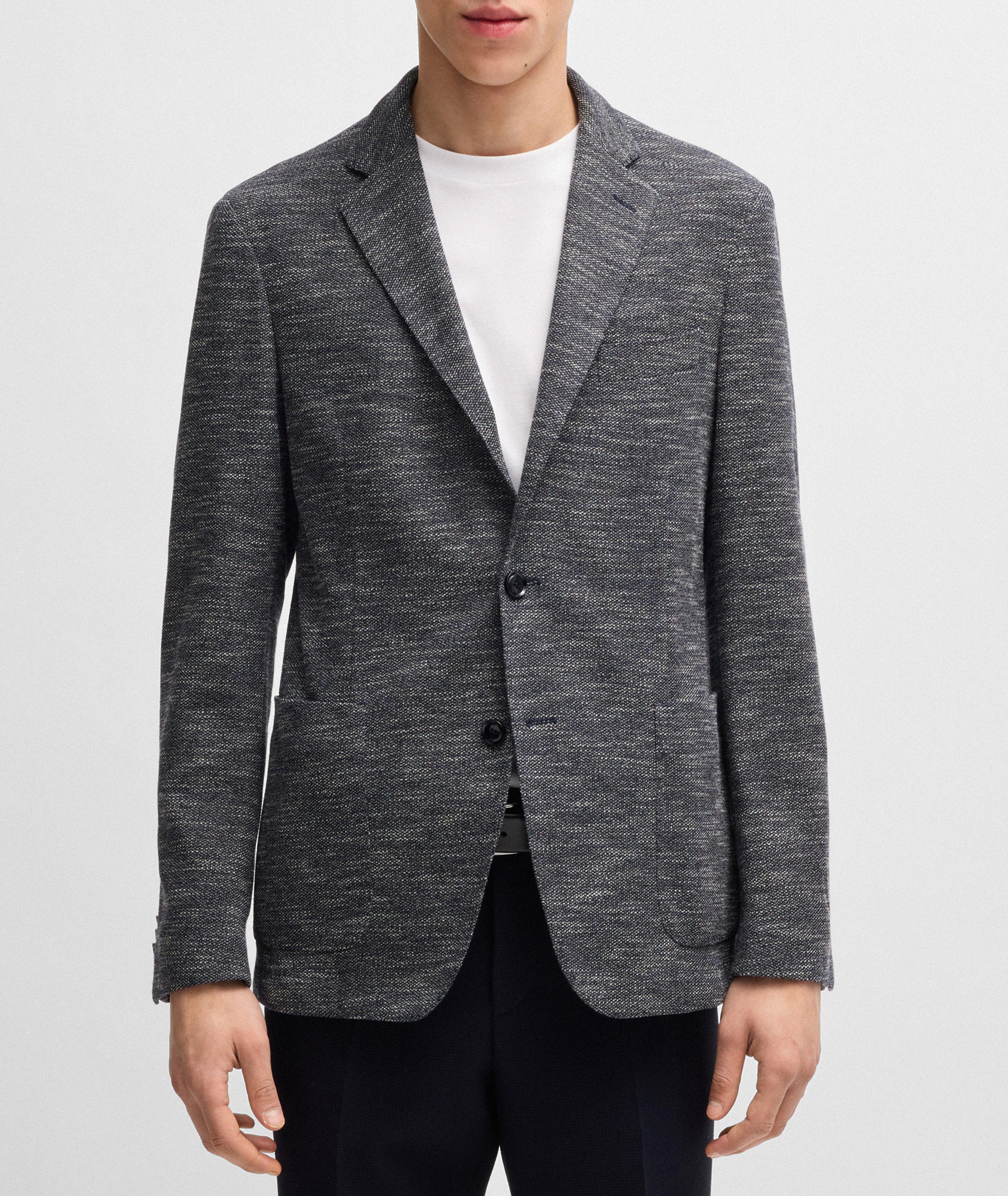 Hanry Slim-Fit Micro-Patterned Sport Jacket image 1