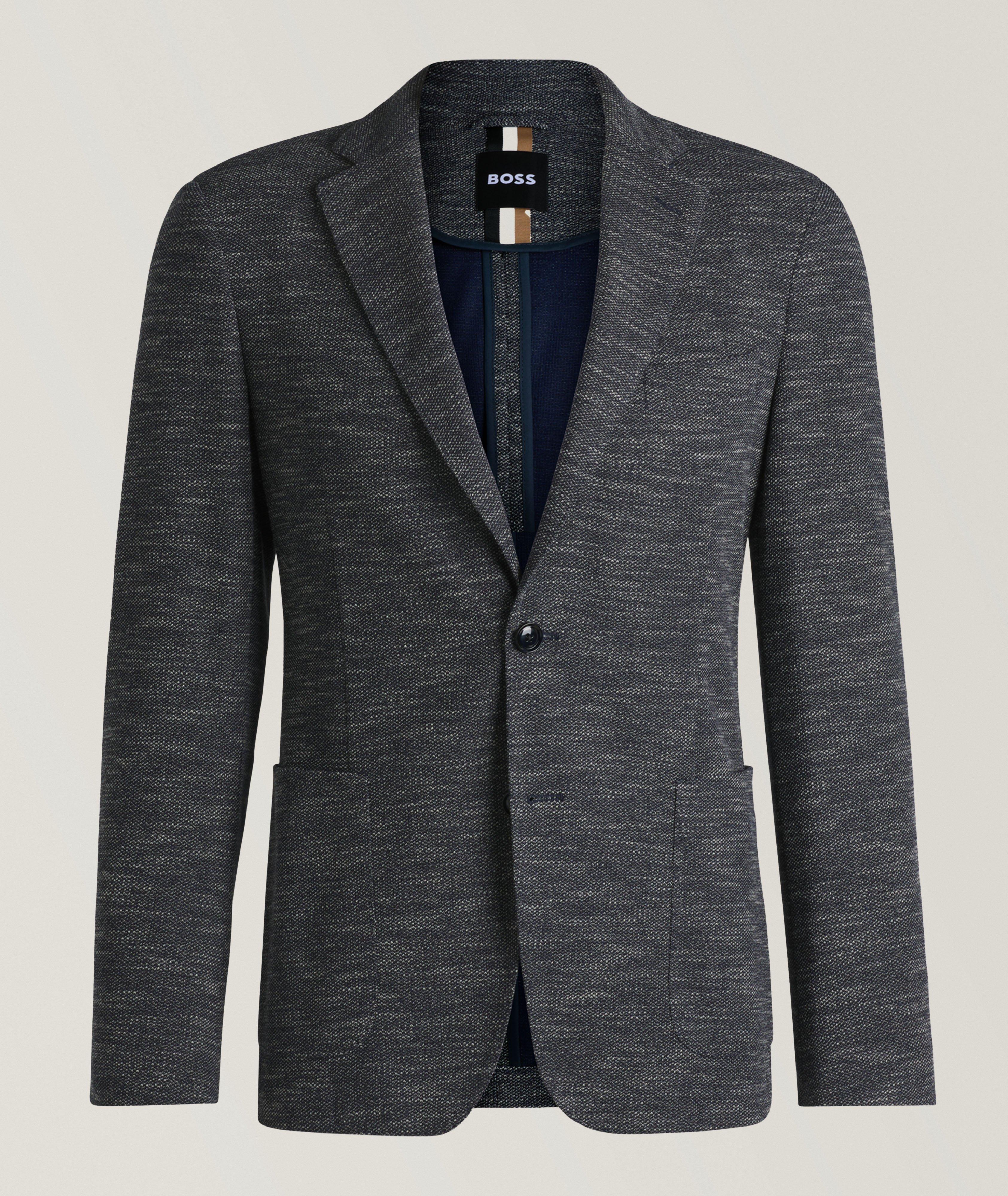 Hanry Slim-Fit Micro-Patterned Sport Jacket image 0