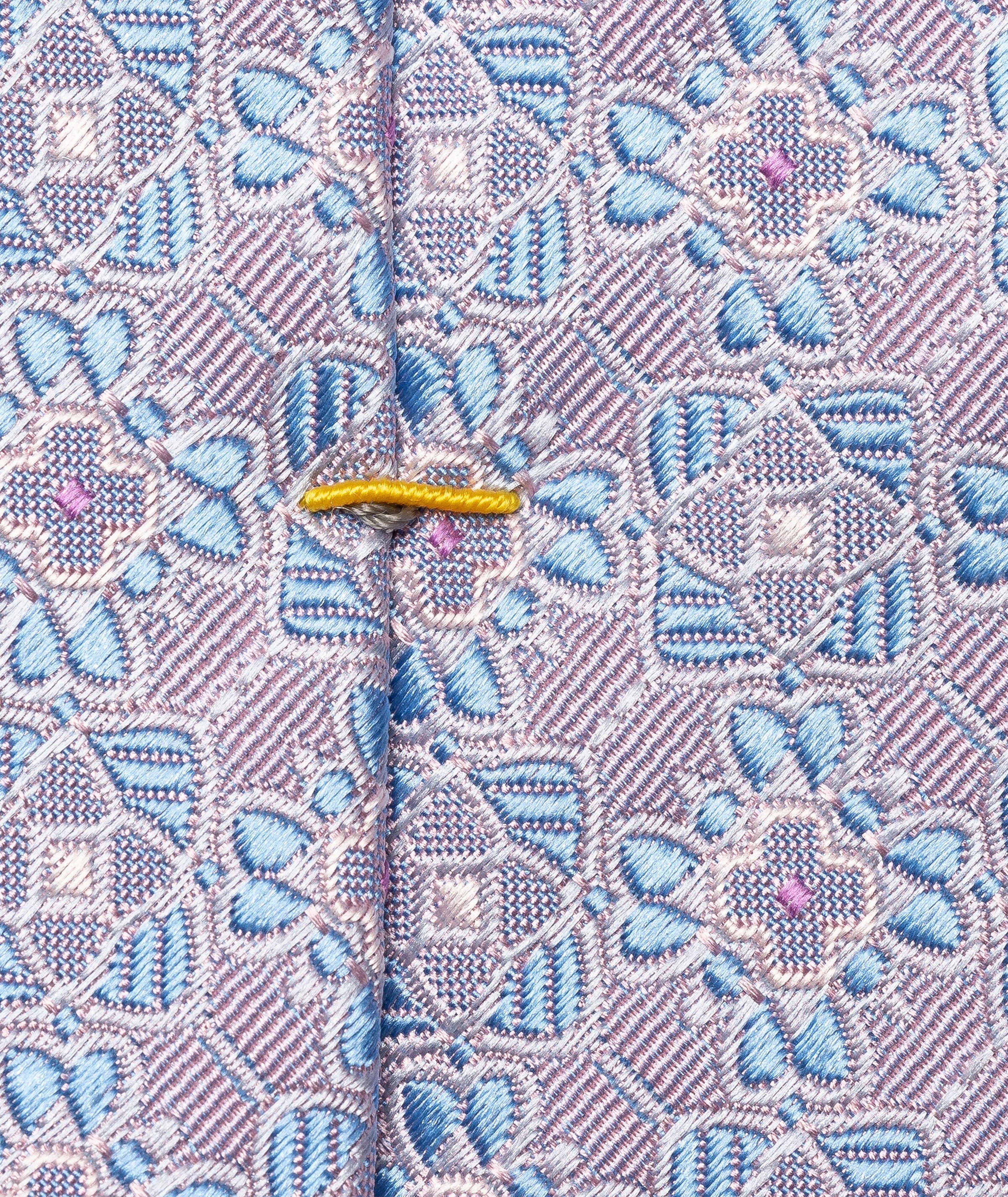 Floral Woven Silk Tie image 2