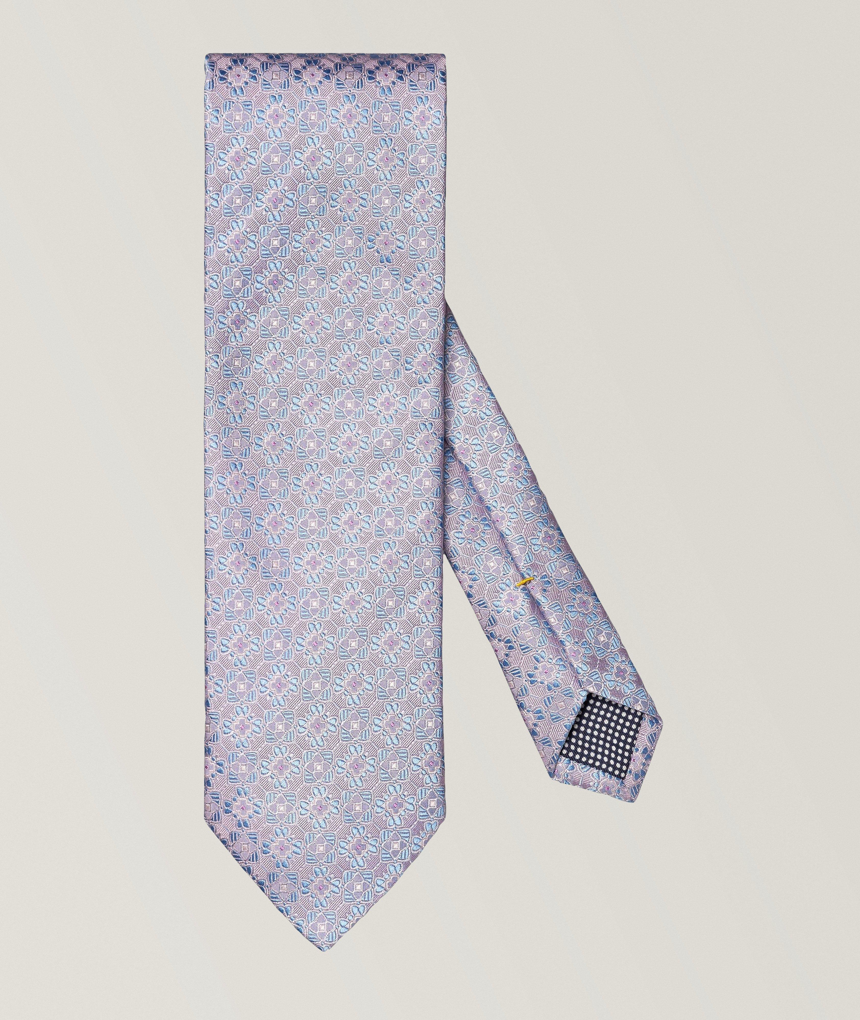 Floral Woven Silk Tie image 0