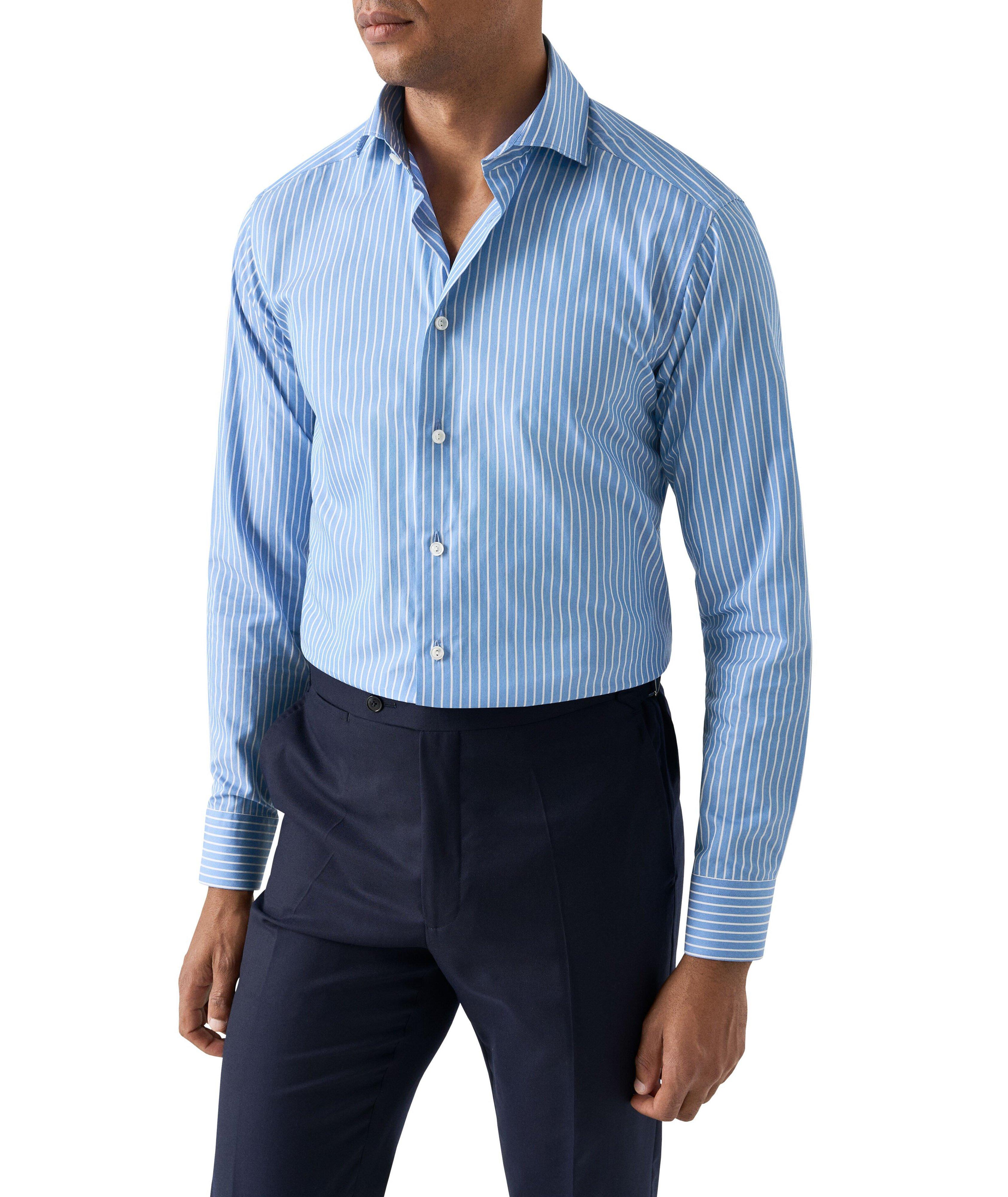 Contemporary-Fit Elevated Stripe Shirt image 2