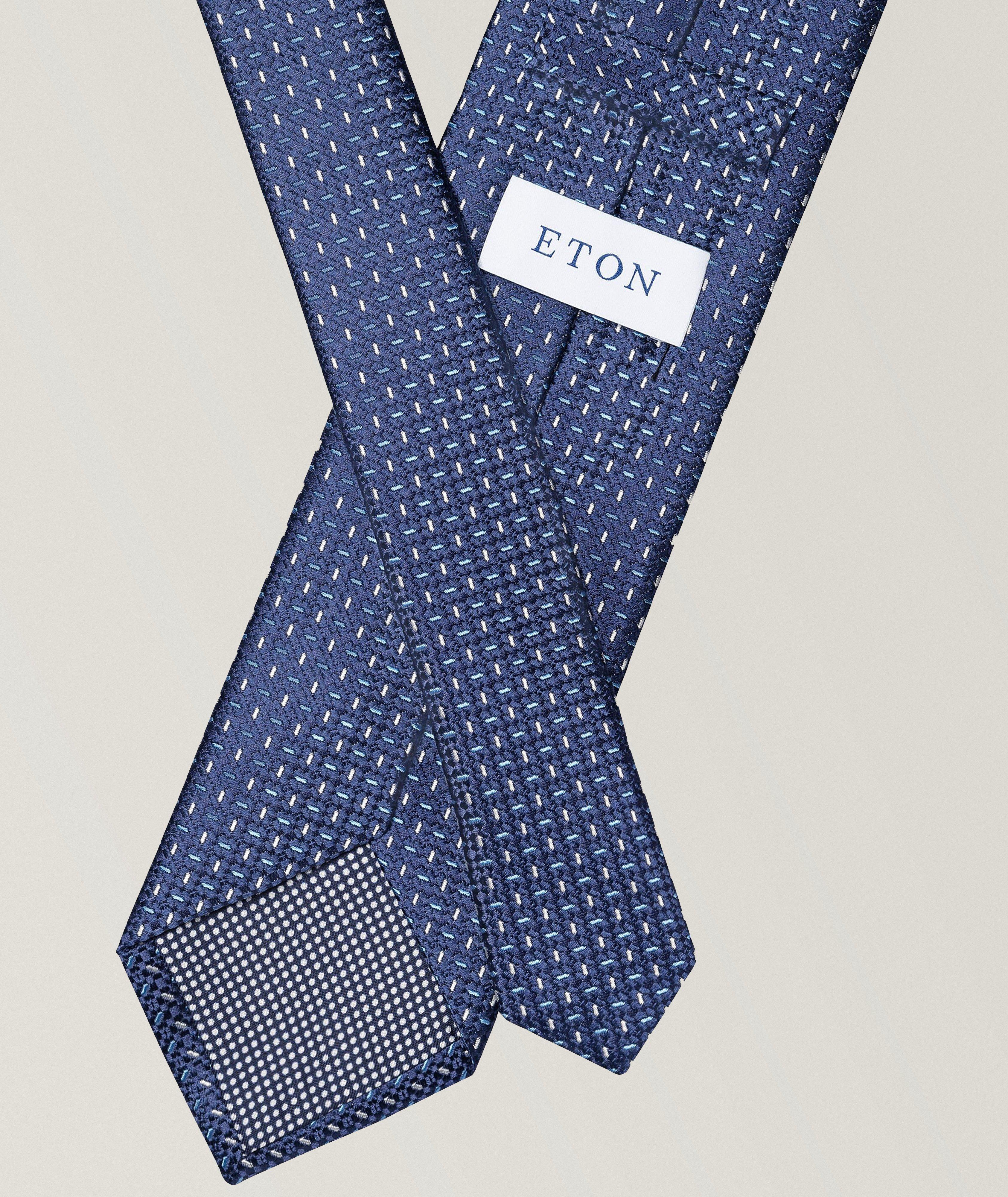 Semi Solid Woven Silk Tie image 1