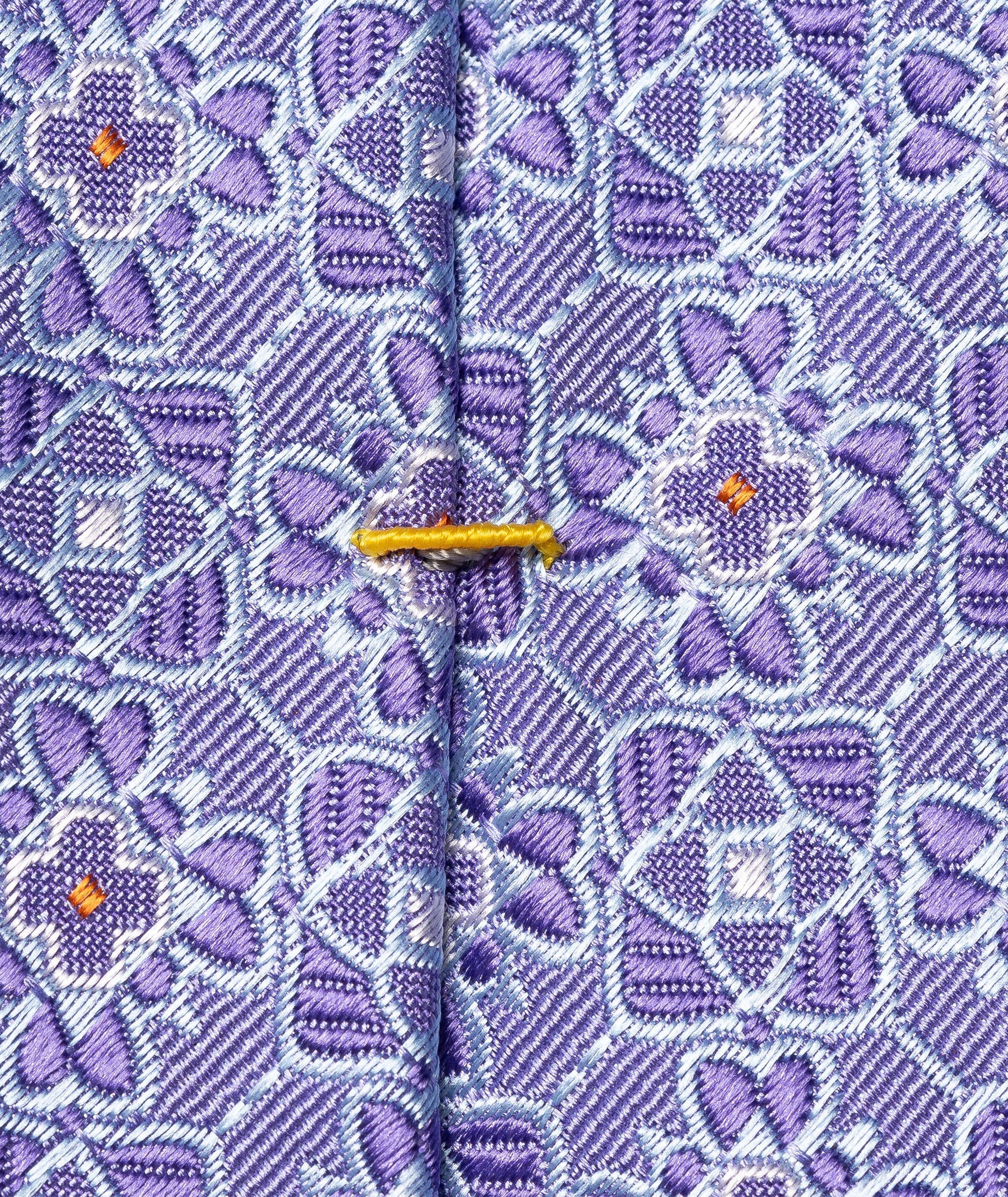 Floral Woven Silk Tie image 2