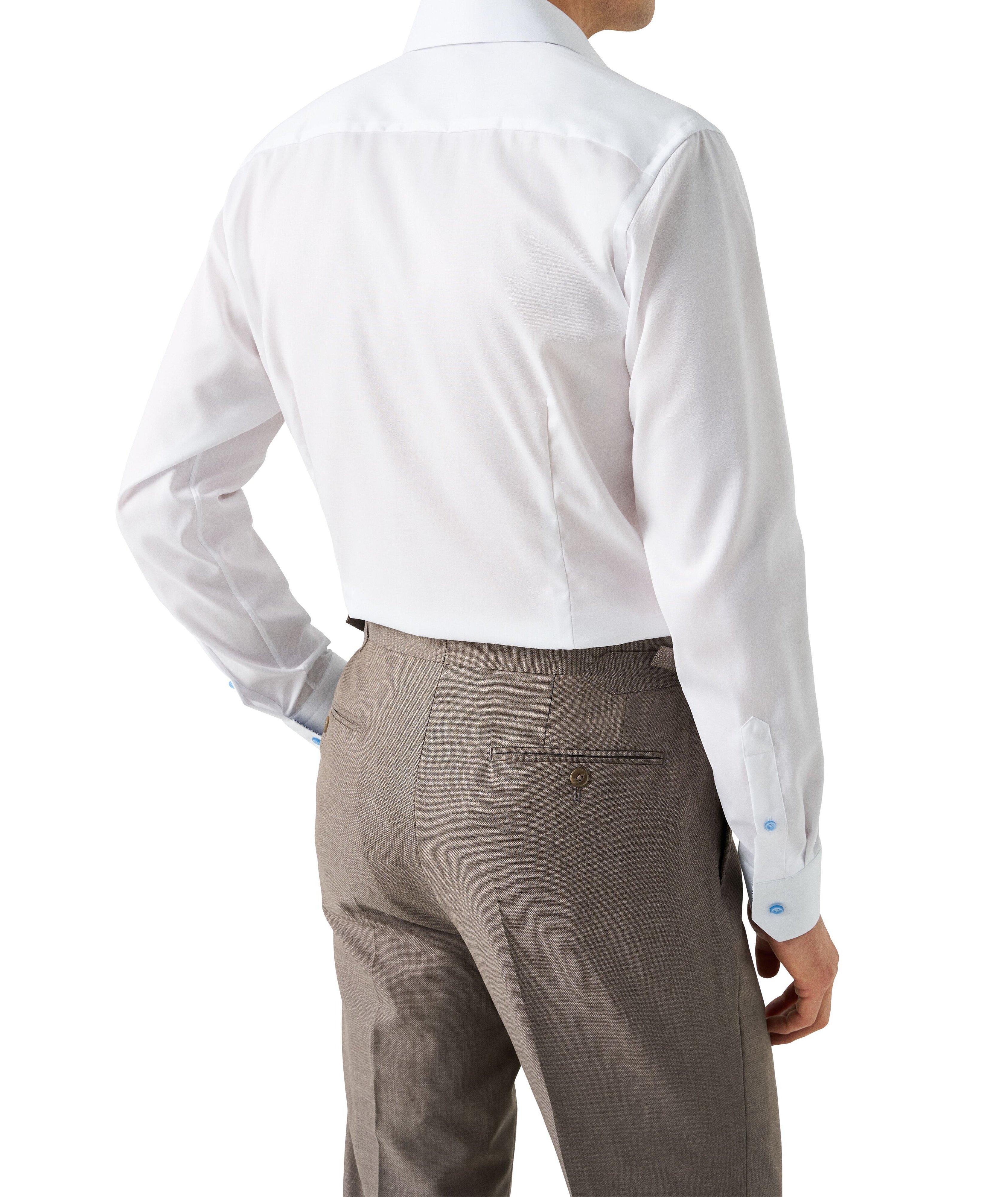 Contemporary-Fit Twill Dress Shirt image 3