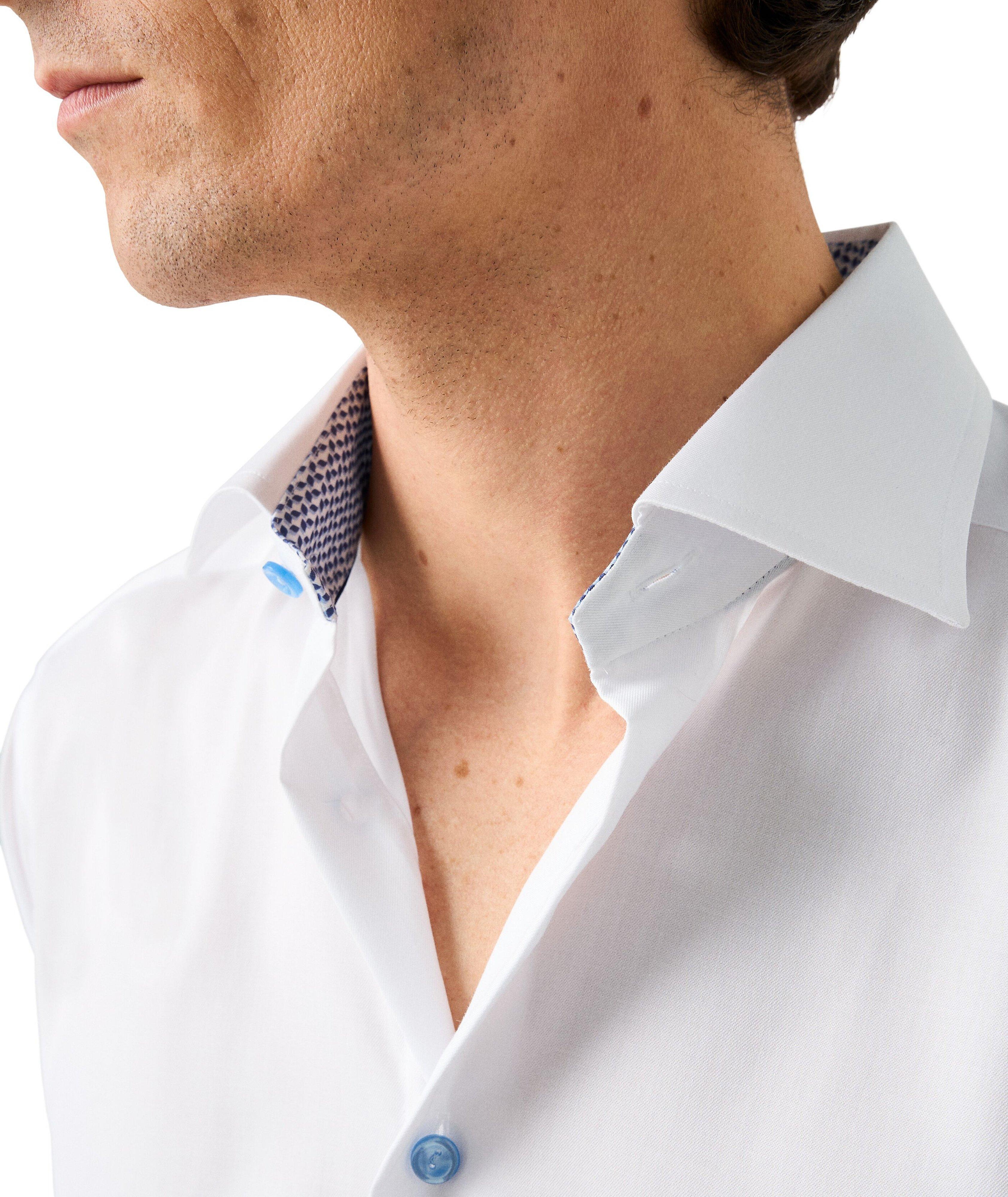 Contemporary-Fit Twill Dress Shirt image 4