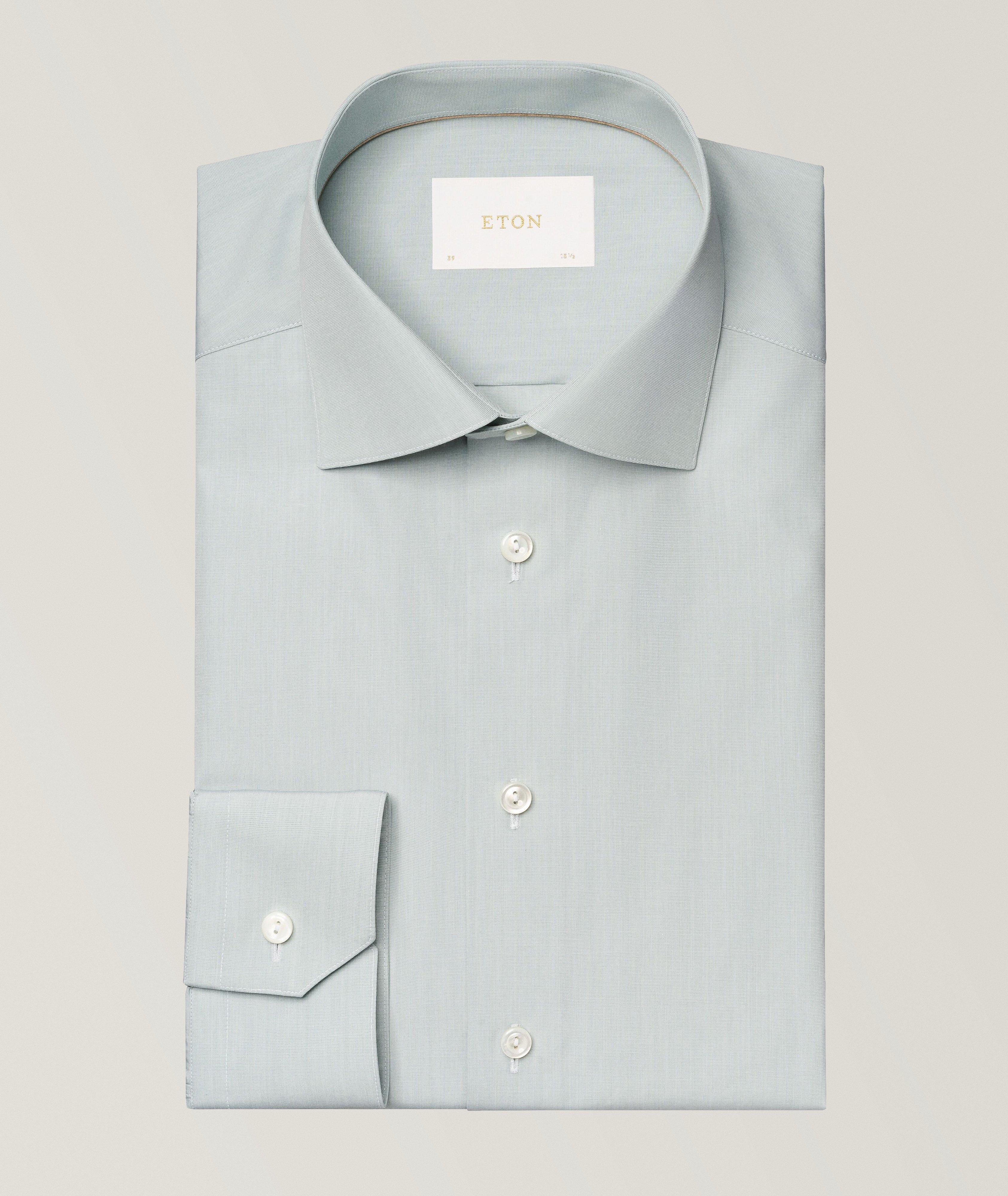 Slim-Fit Elevated Poplin Dress Shirt image 0