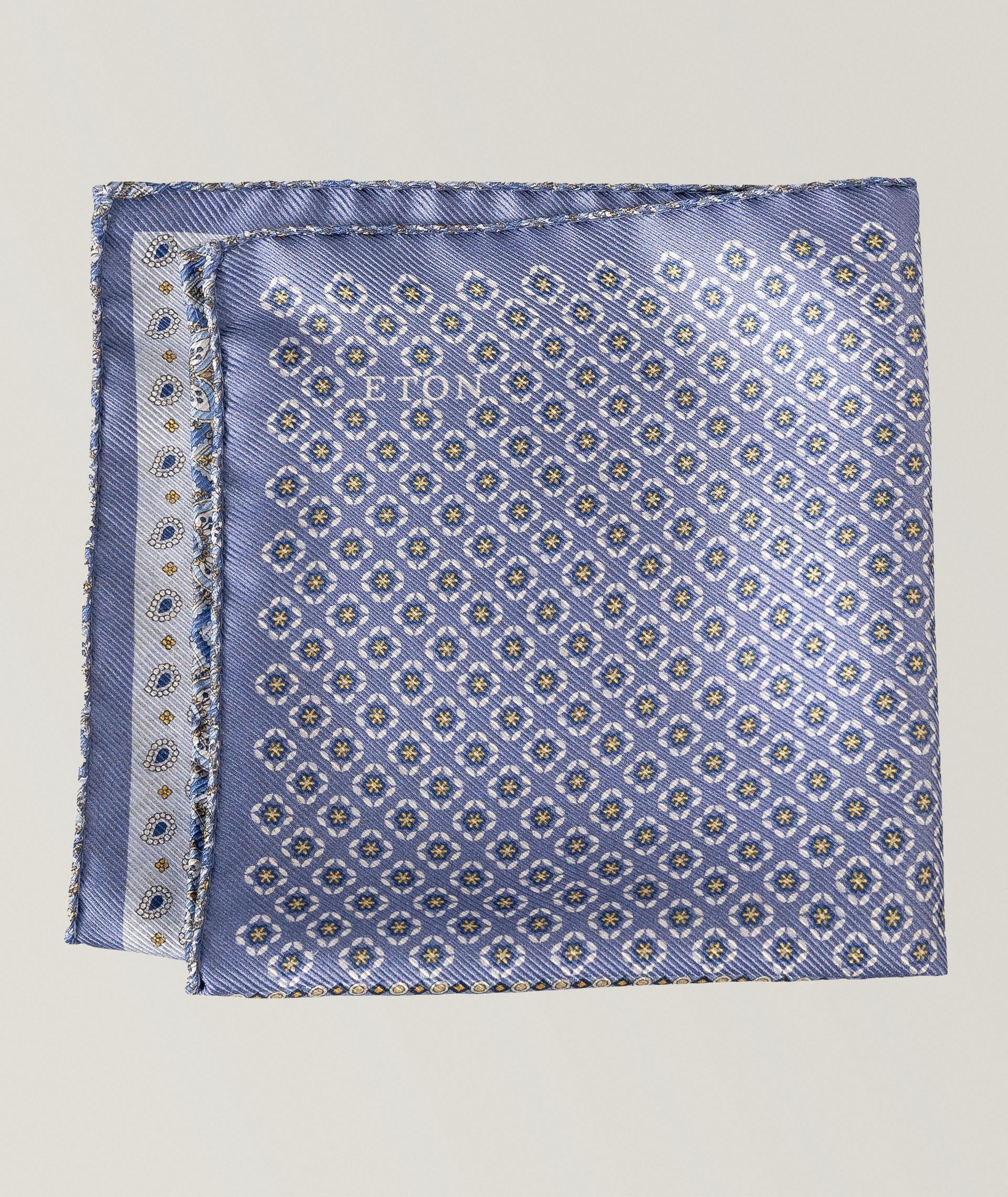 Four-Sided Silk Pocket Square image 0