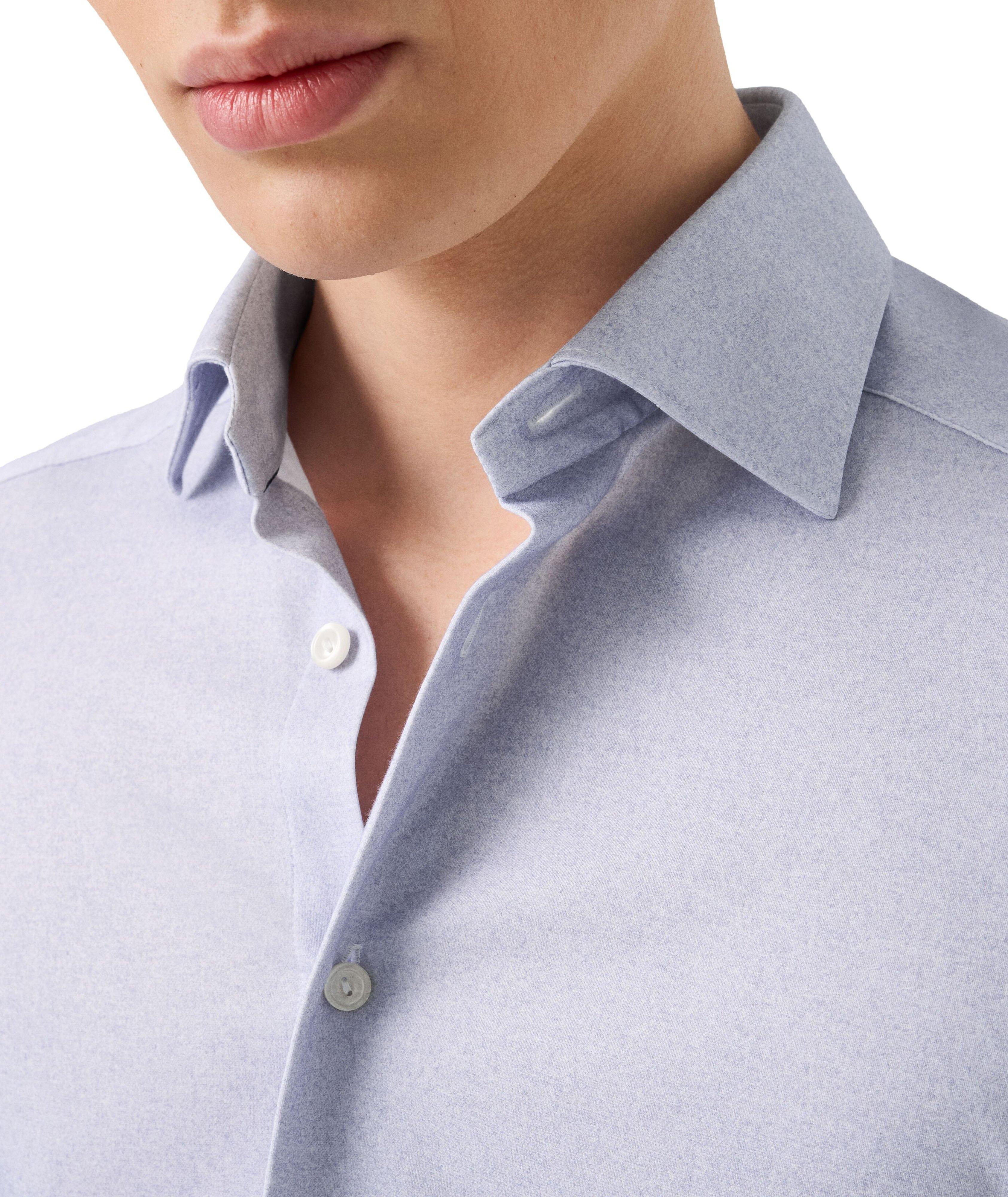 Slim-Fit Solid 4Flex Dress Shirt image 4