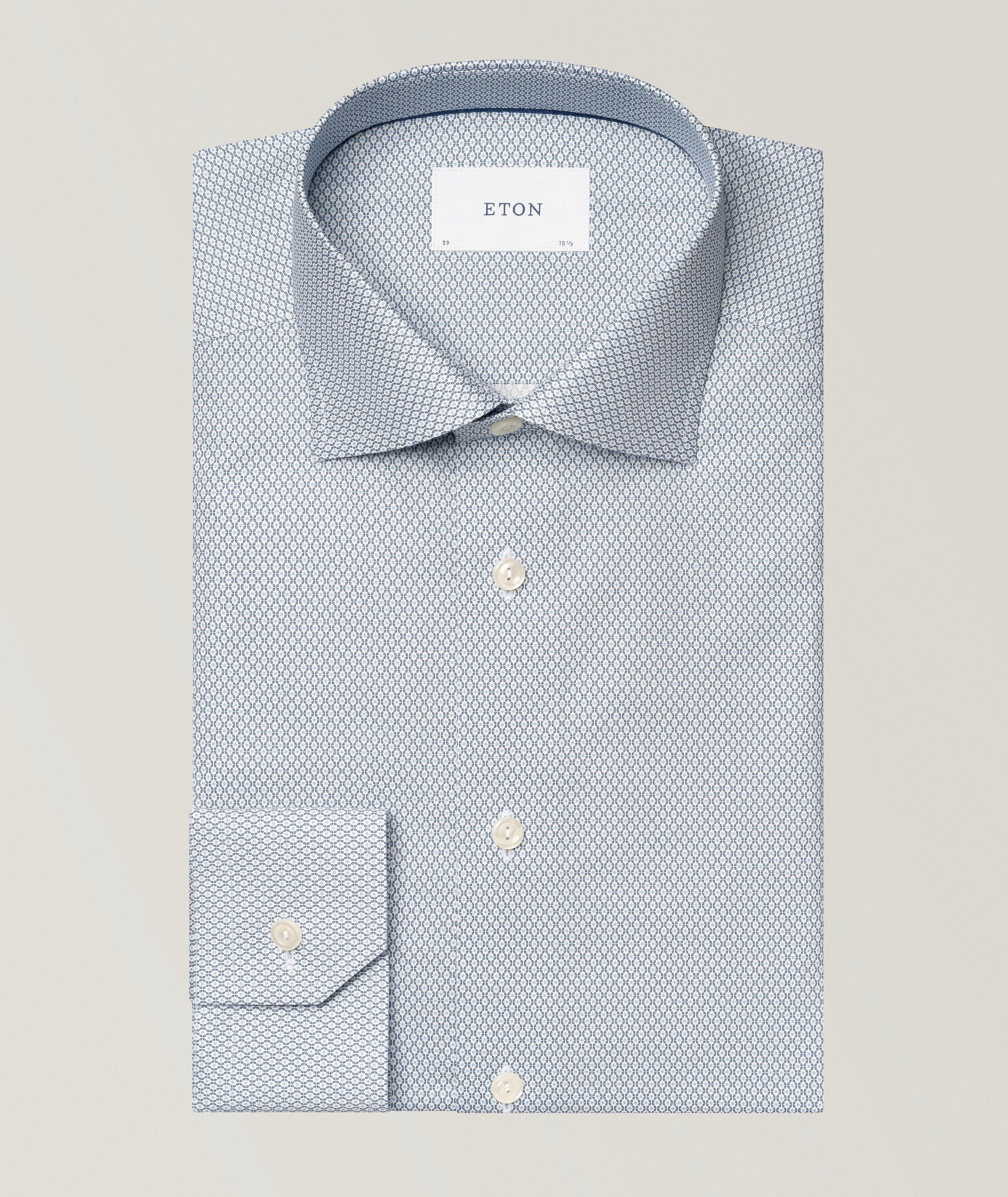 Contemporary-Fit Micro Dress Shirt image 0