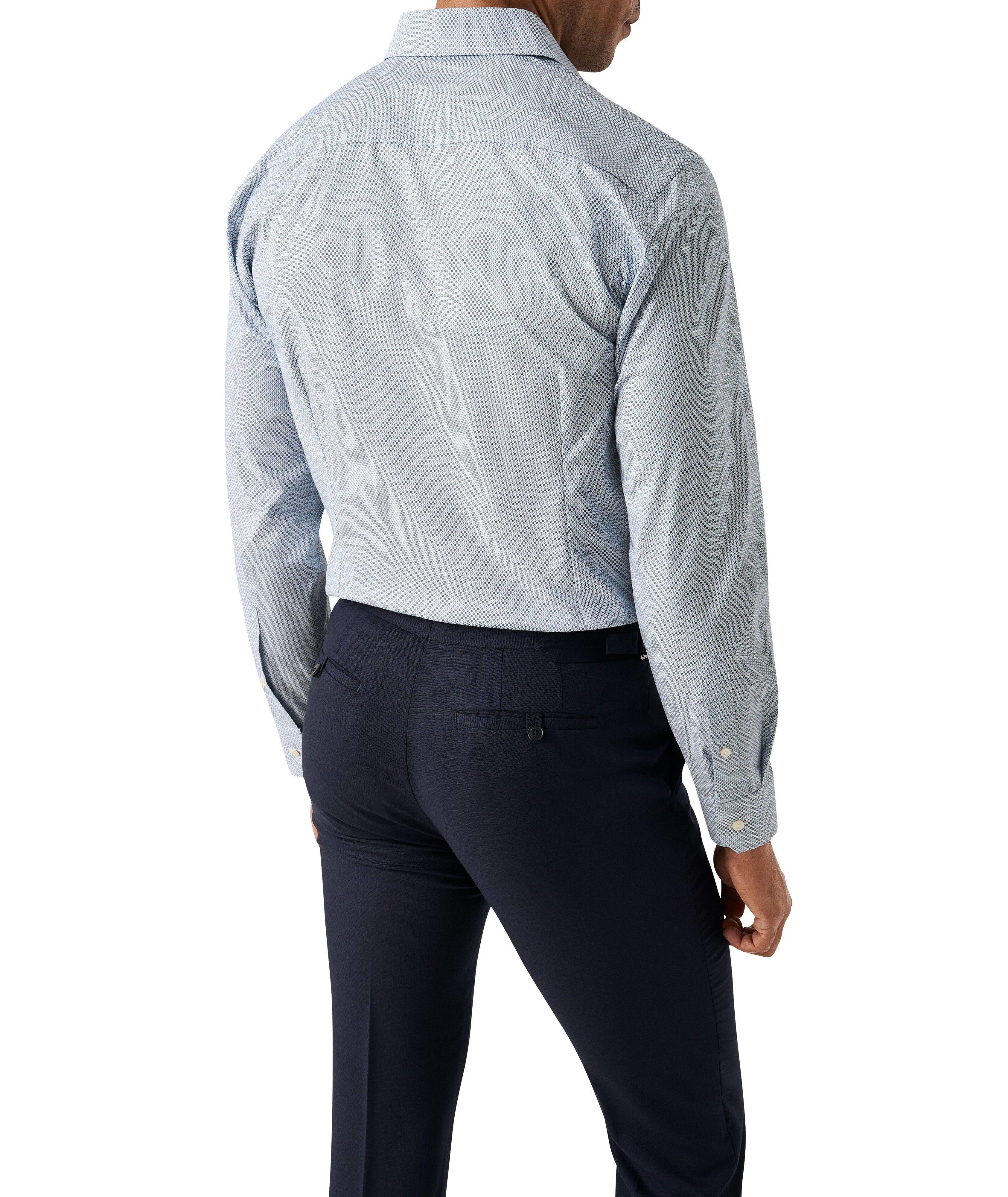 Contemporary-Fit Micro Dress Shirt image 2