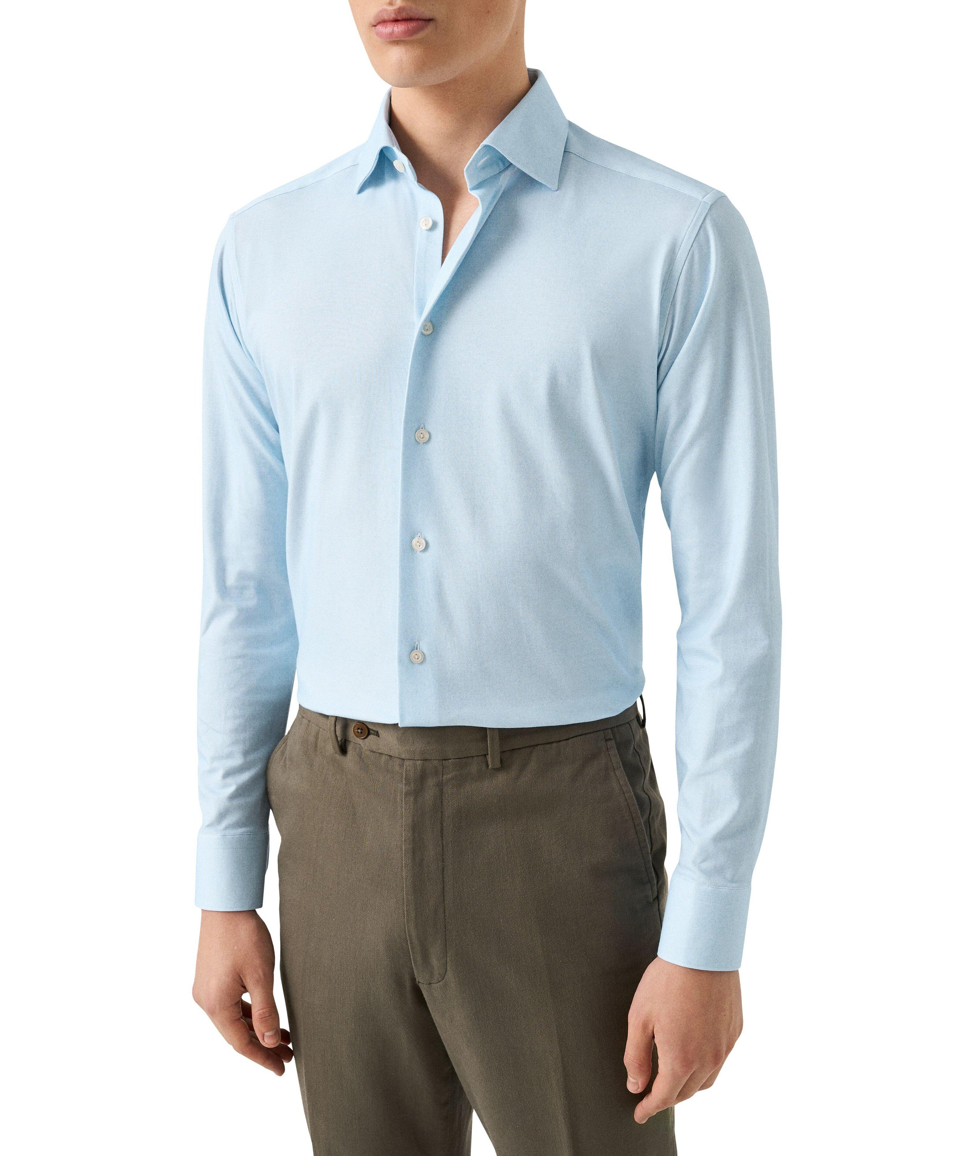 Slim-Fit Solid 4Flex Dress Shirt image 1