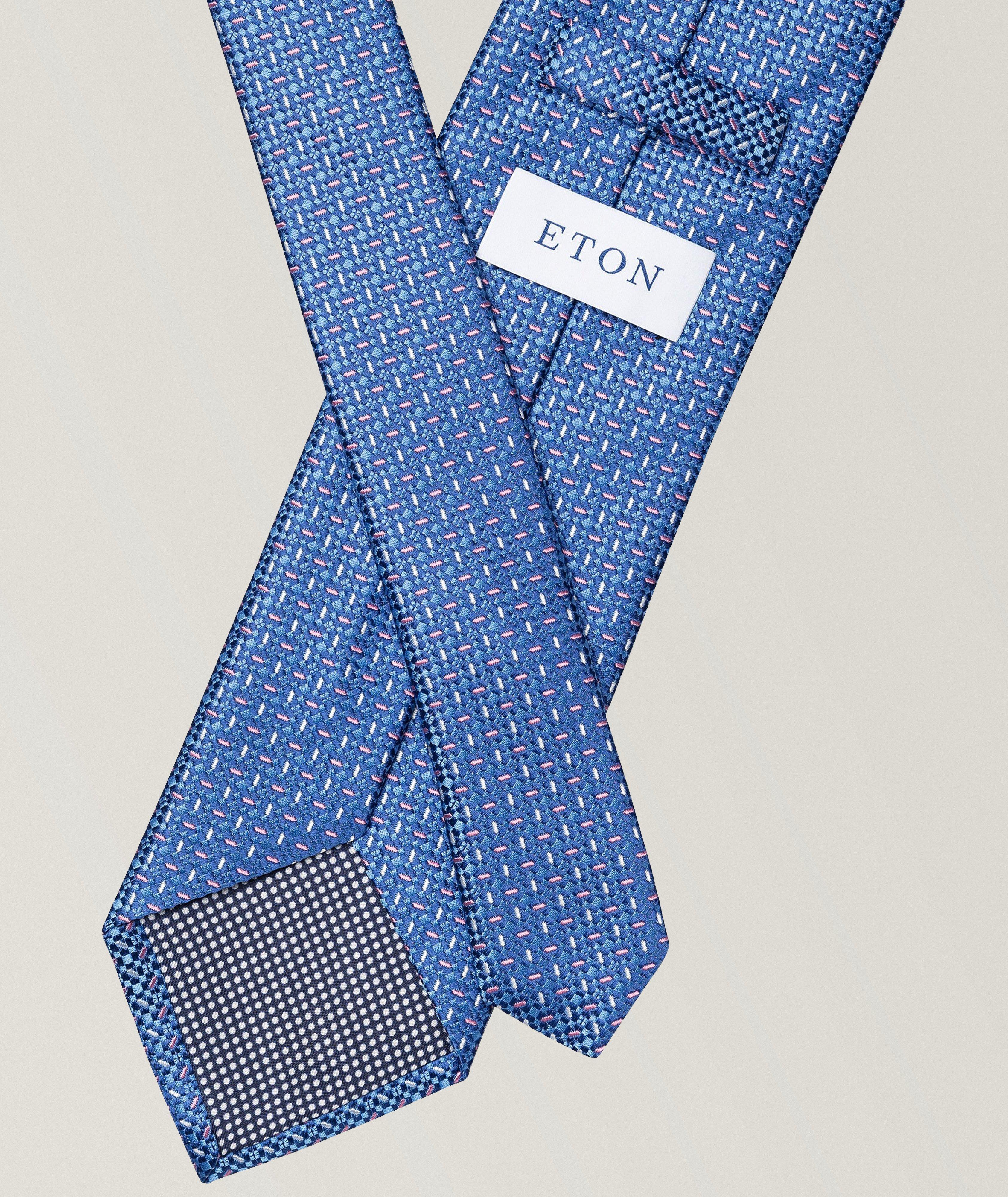 Semi-Solid Woven Silk Tie image 1