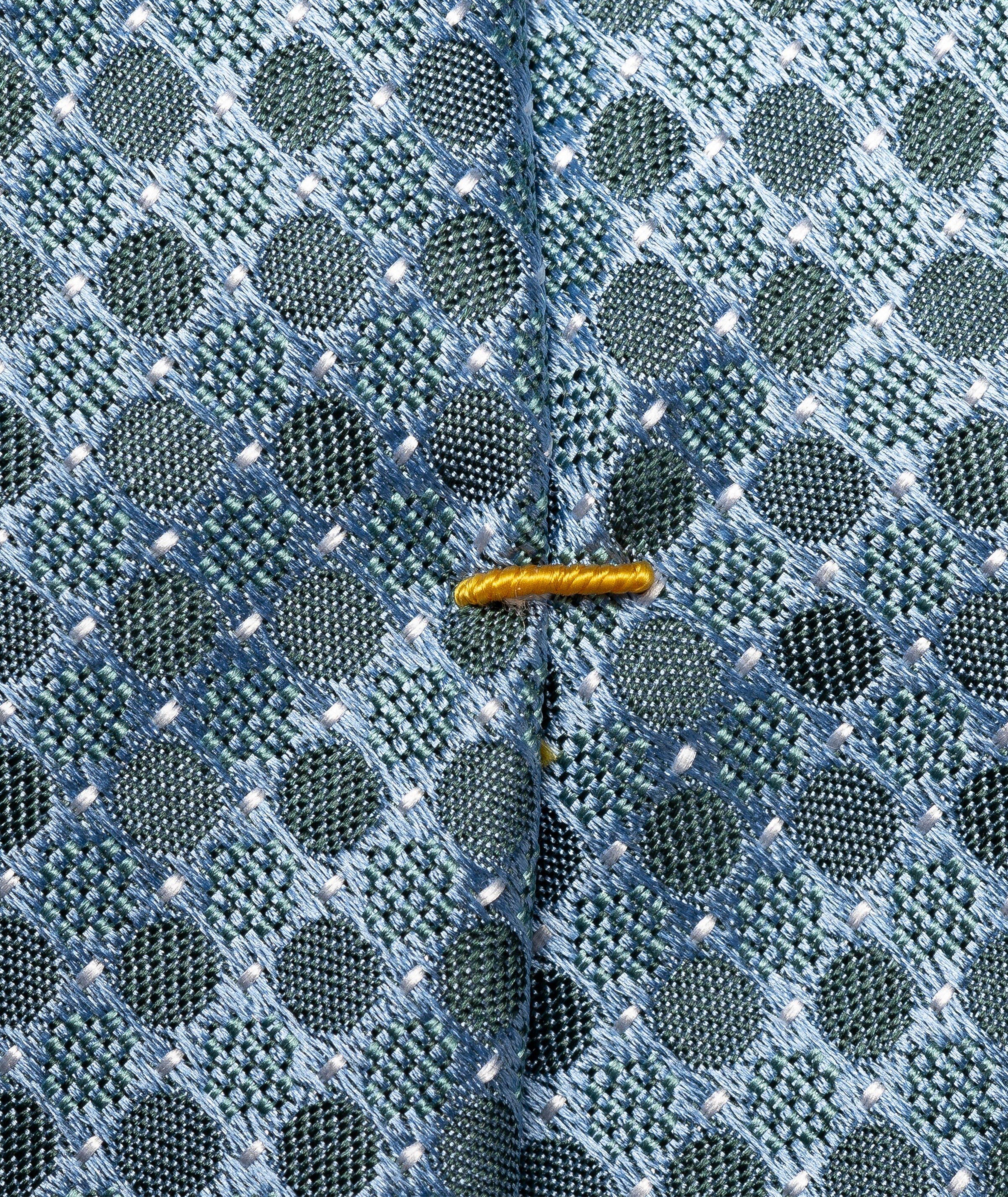 Cravate en soie à motif géométrique image 2