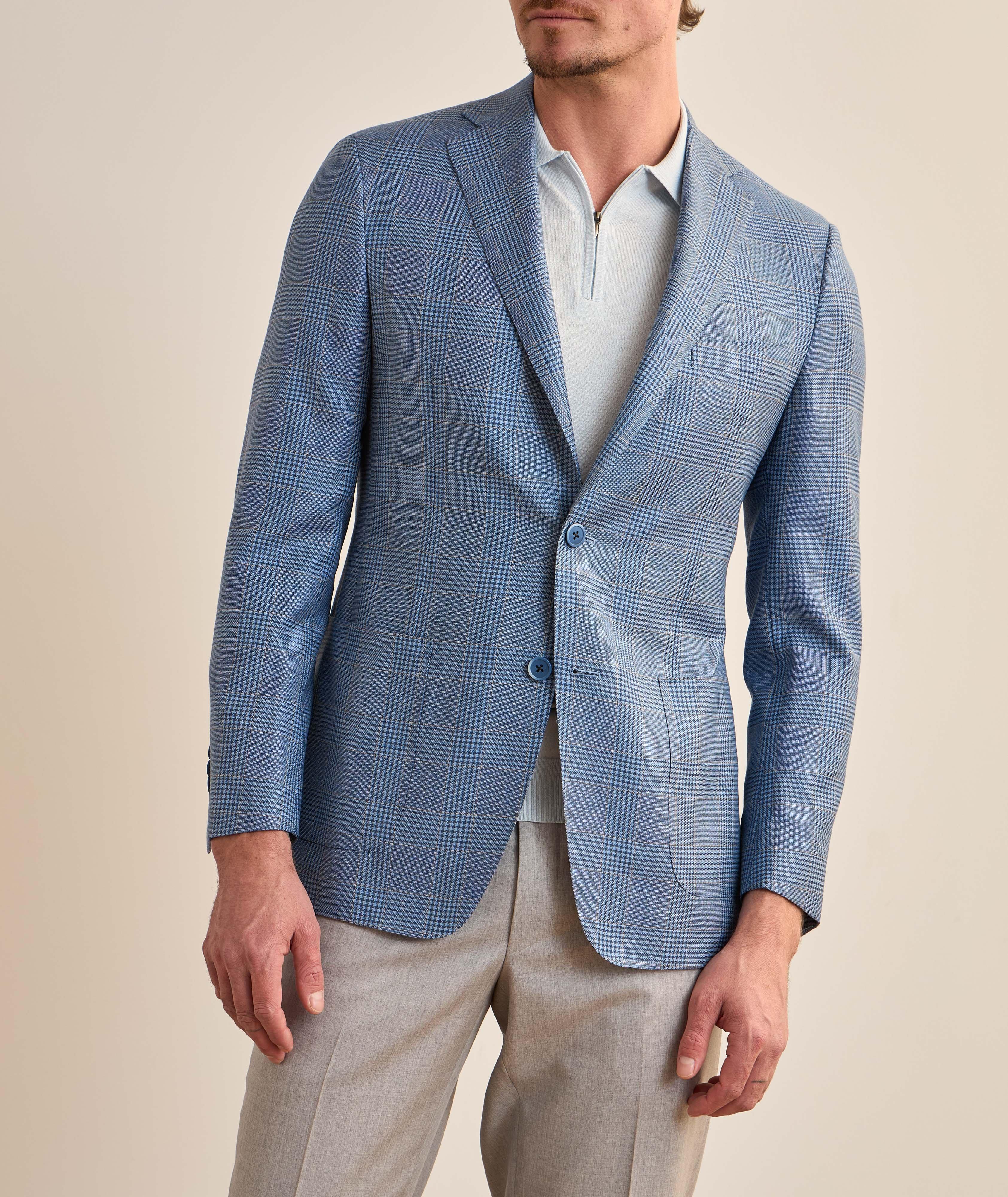 Cosmo Plaid Wool Sport Jacket  image 1