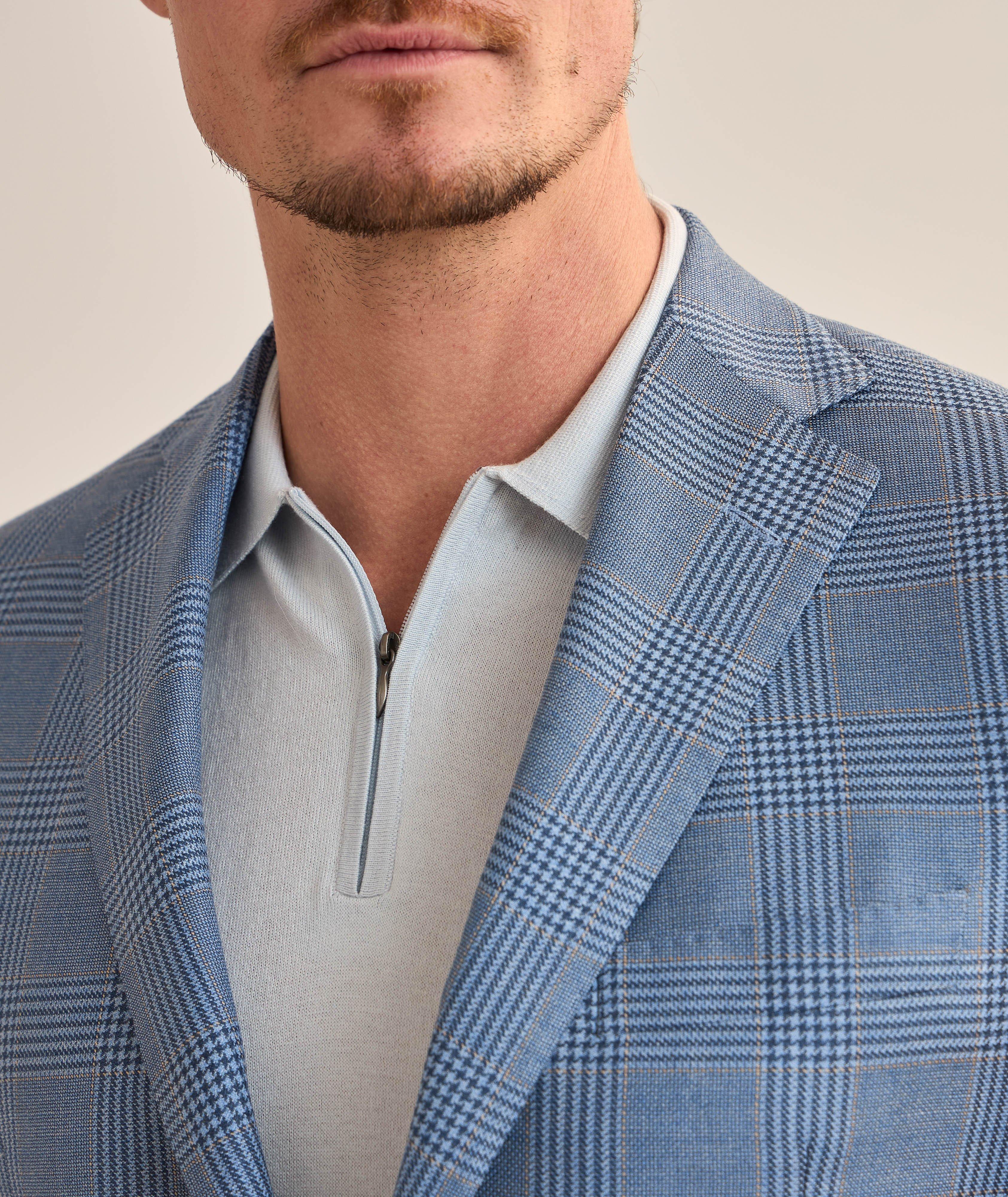 Cosmo Plaid Wool Sport Jacket  image 3