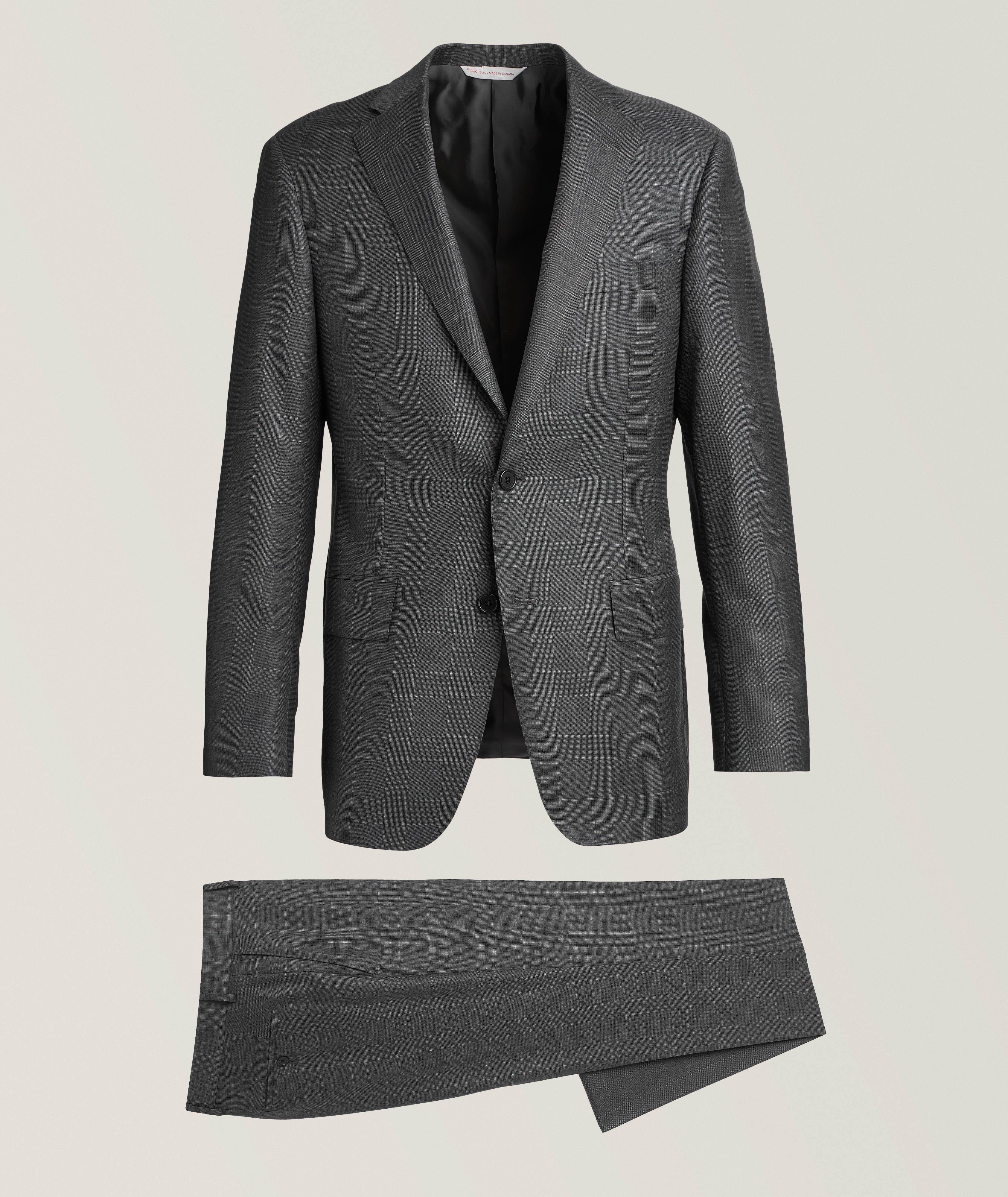 Cosmo Windowpane Wool Suit  image 0