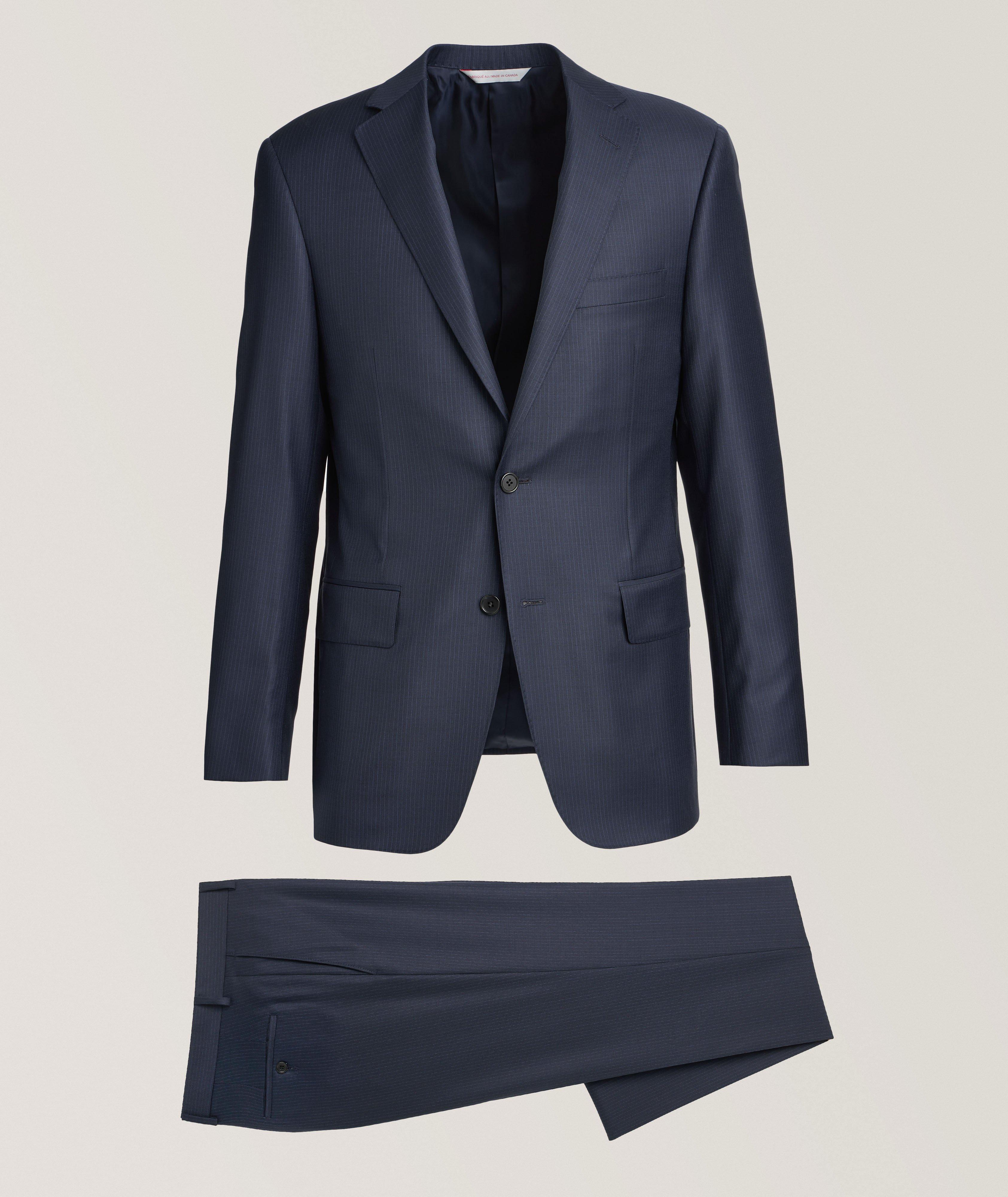 Cosmo Fine Pinstripe Wool Suit  image 0