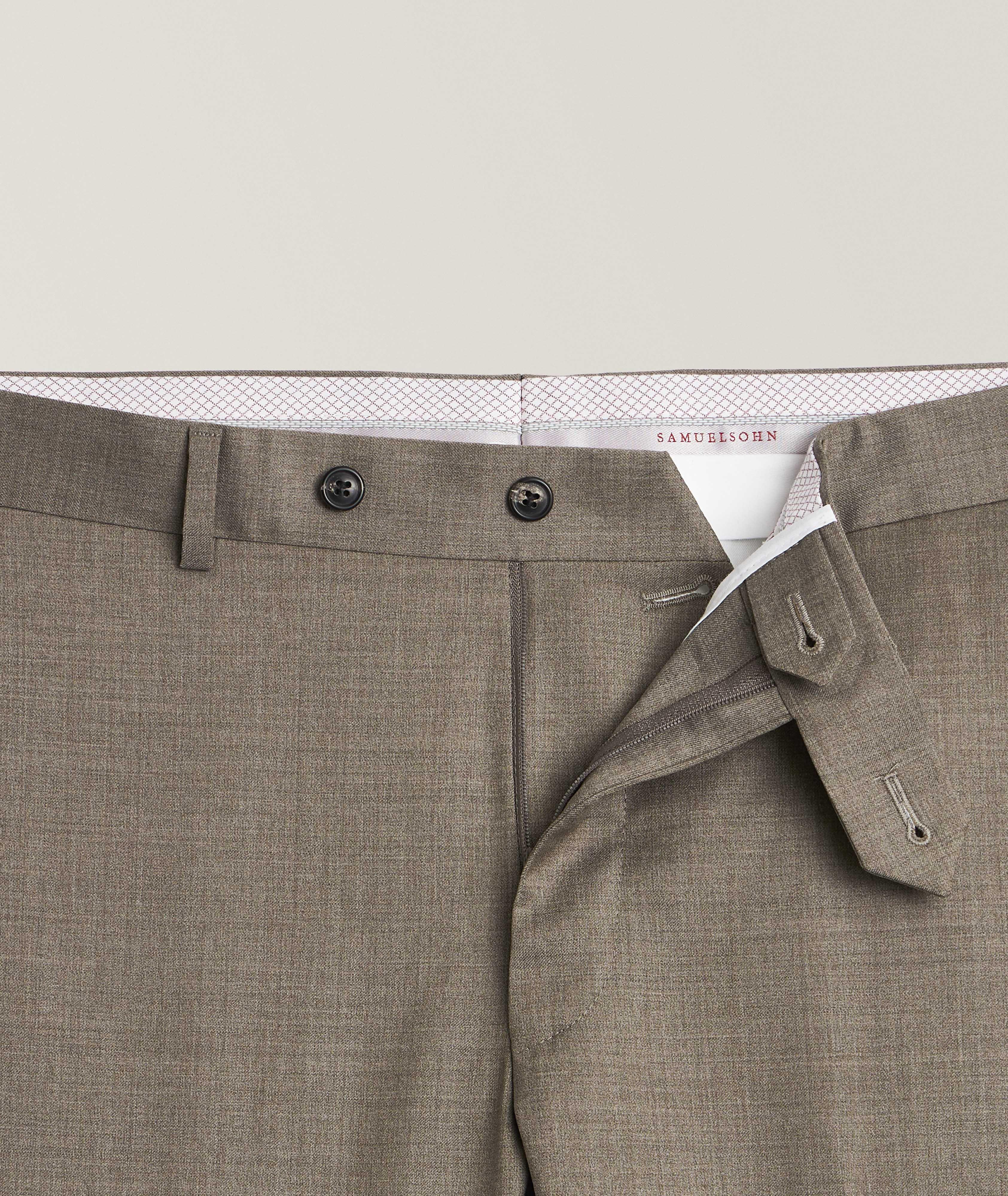 Slim X-62 Wool Dress Pants image 1