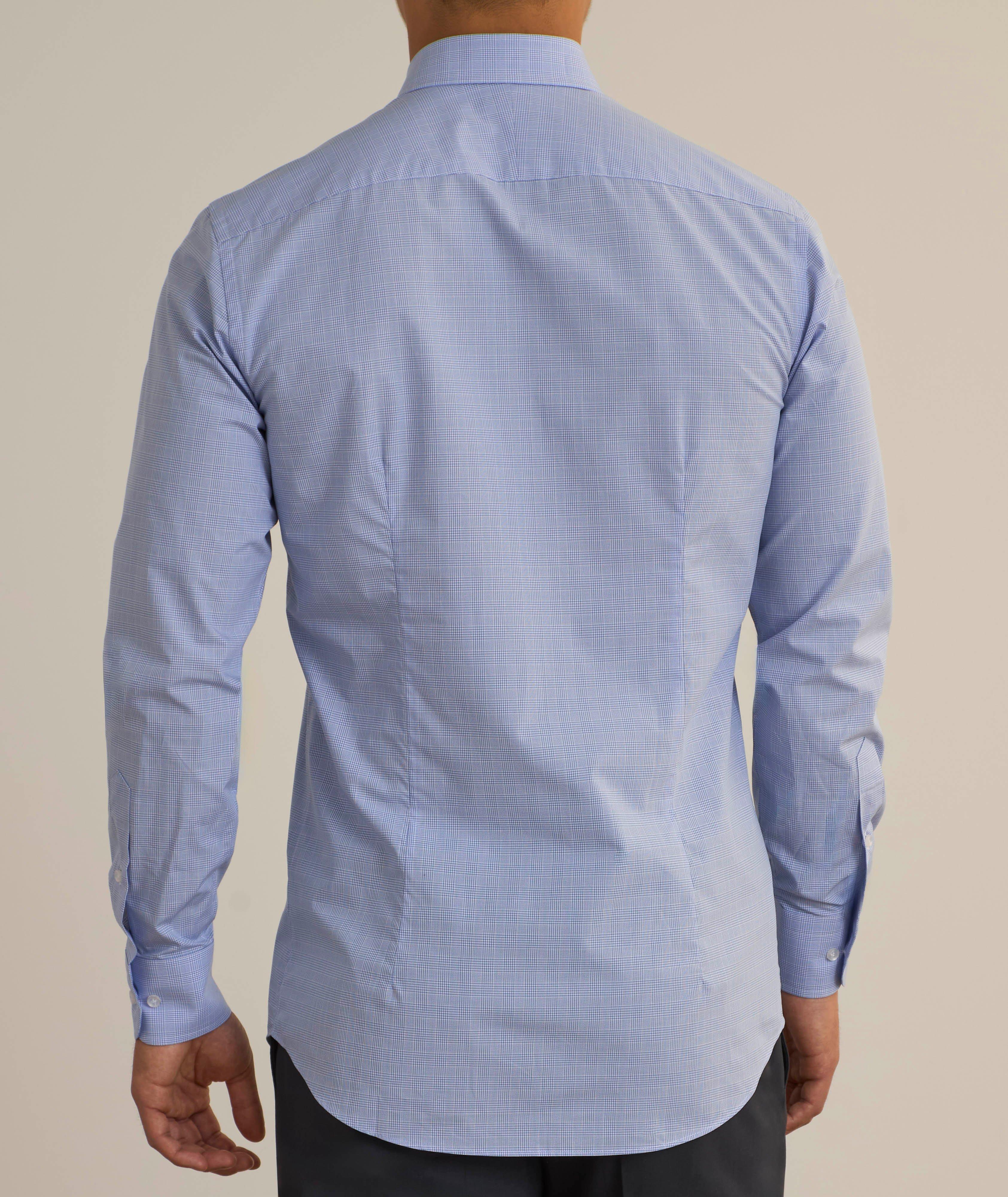 Chemise habillée en coton à carreaux image 2