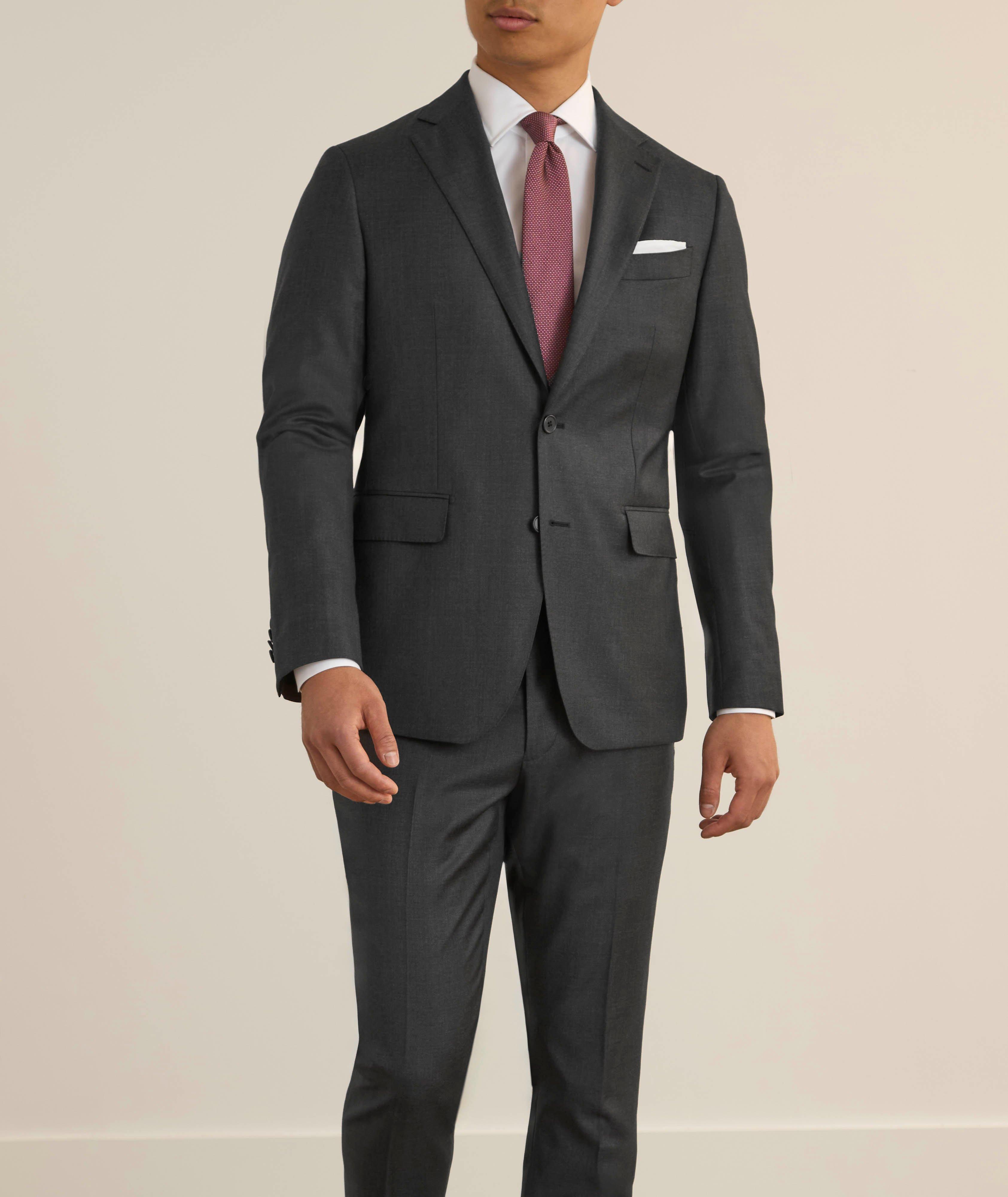 Sharkskin Virgin Wool Suit image 1