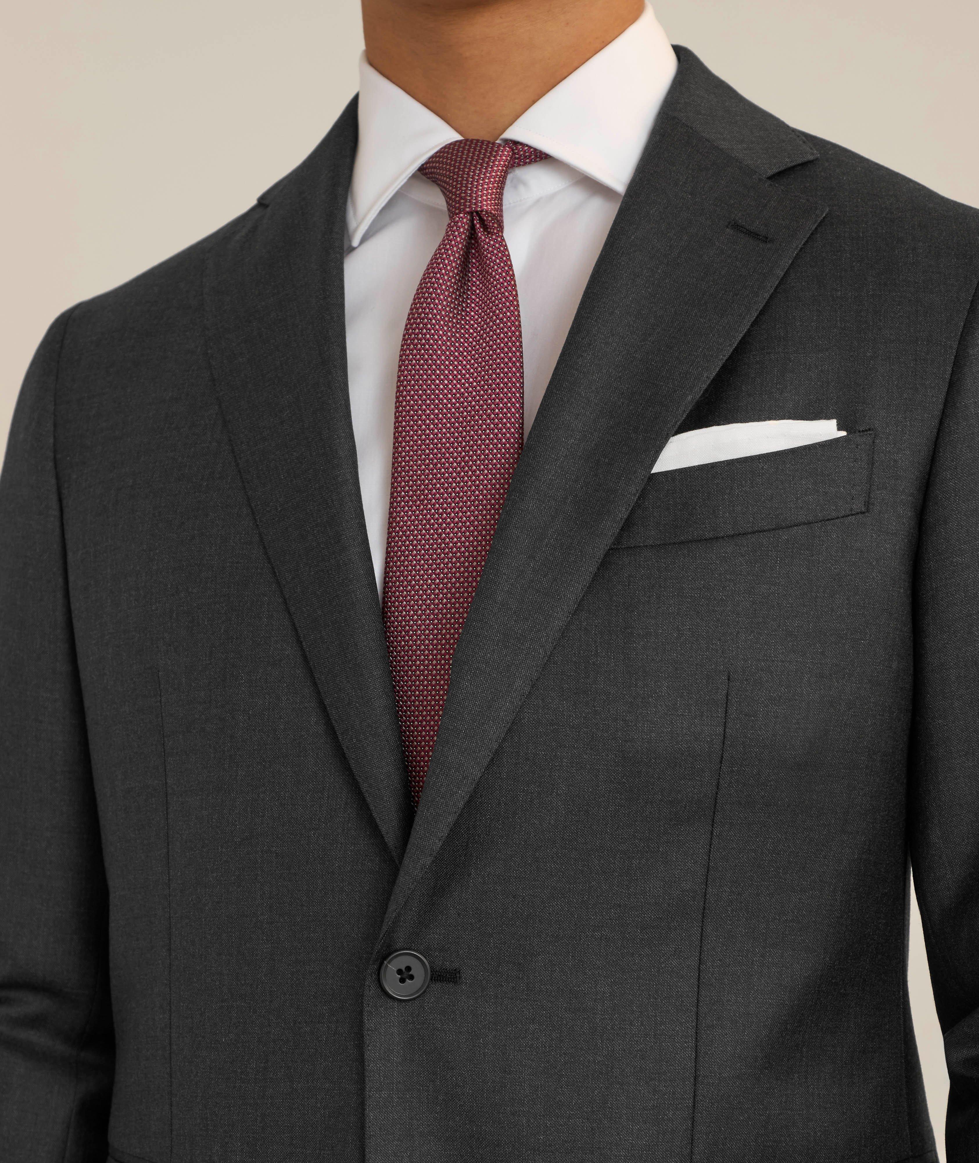 Sharkskin Virgin Wool Suit image 3