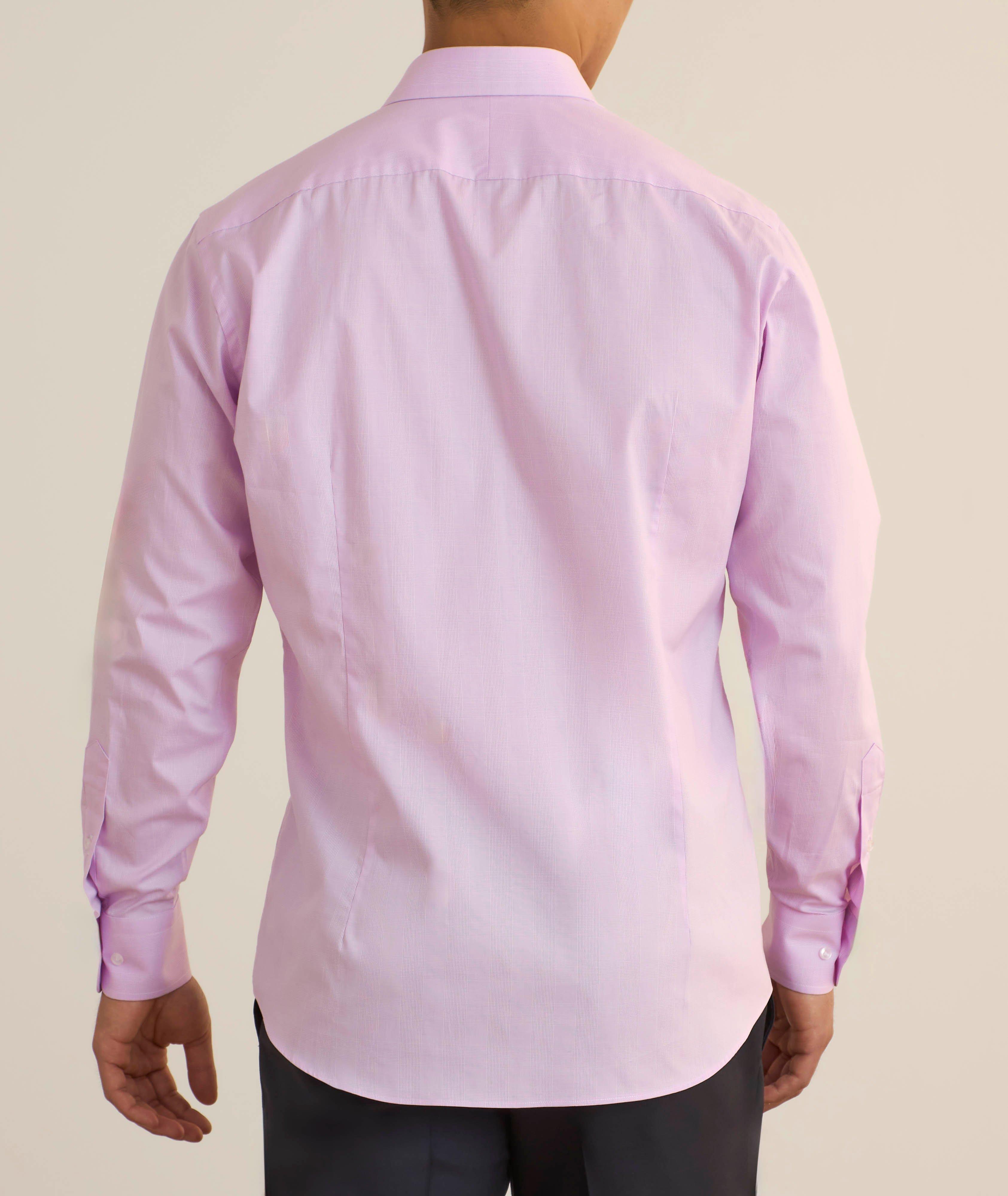 Chemise habillée en coton à carreaux image 2