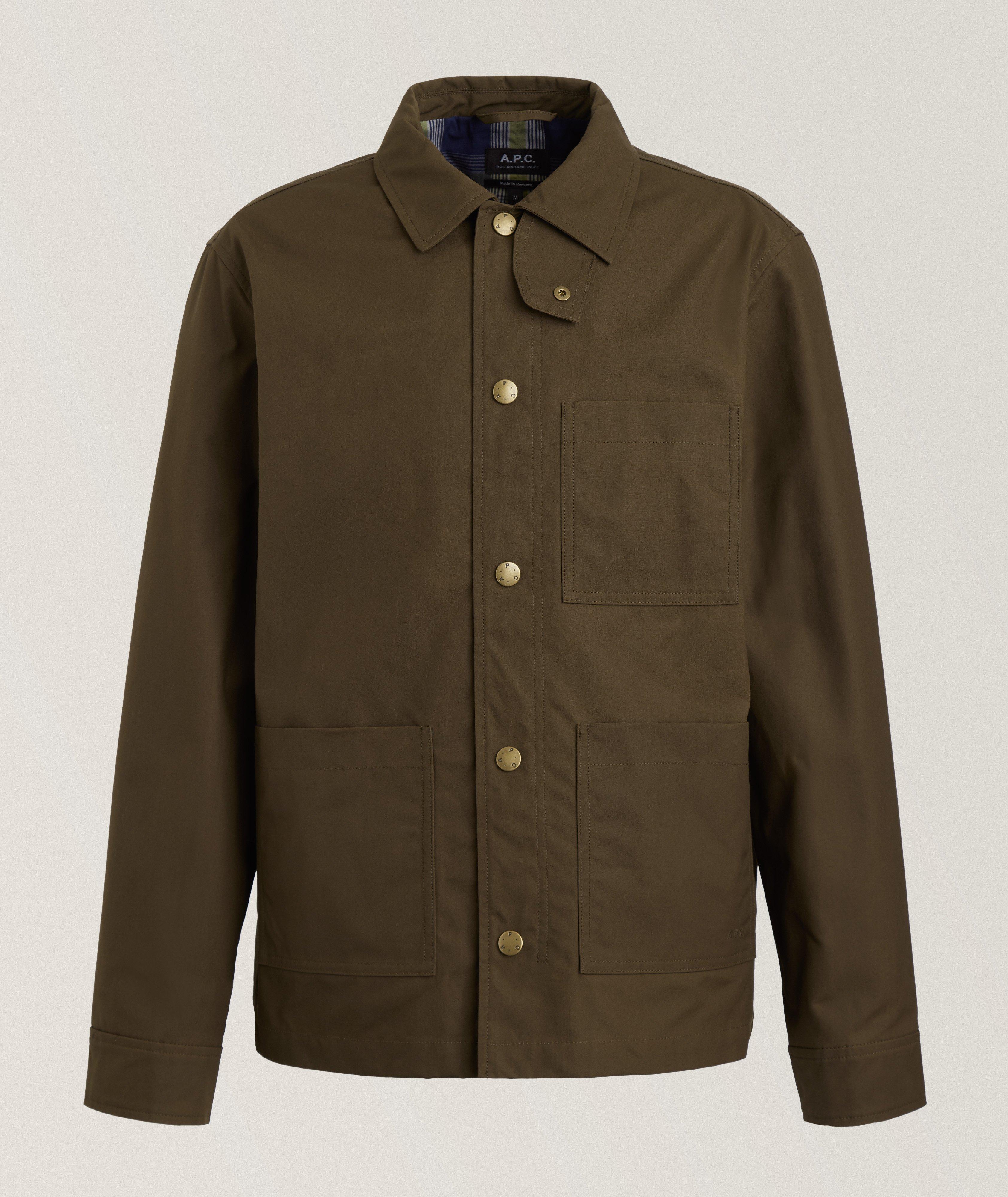 Waxed Cotton Chore Jacket image 0