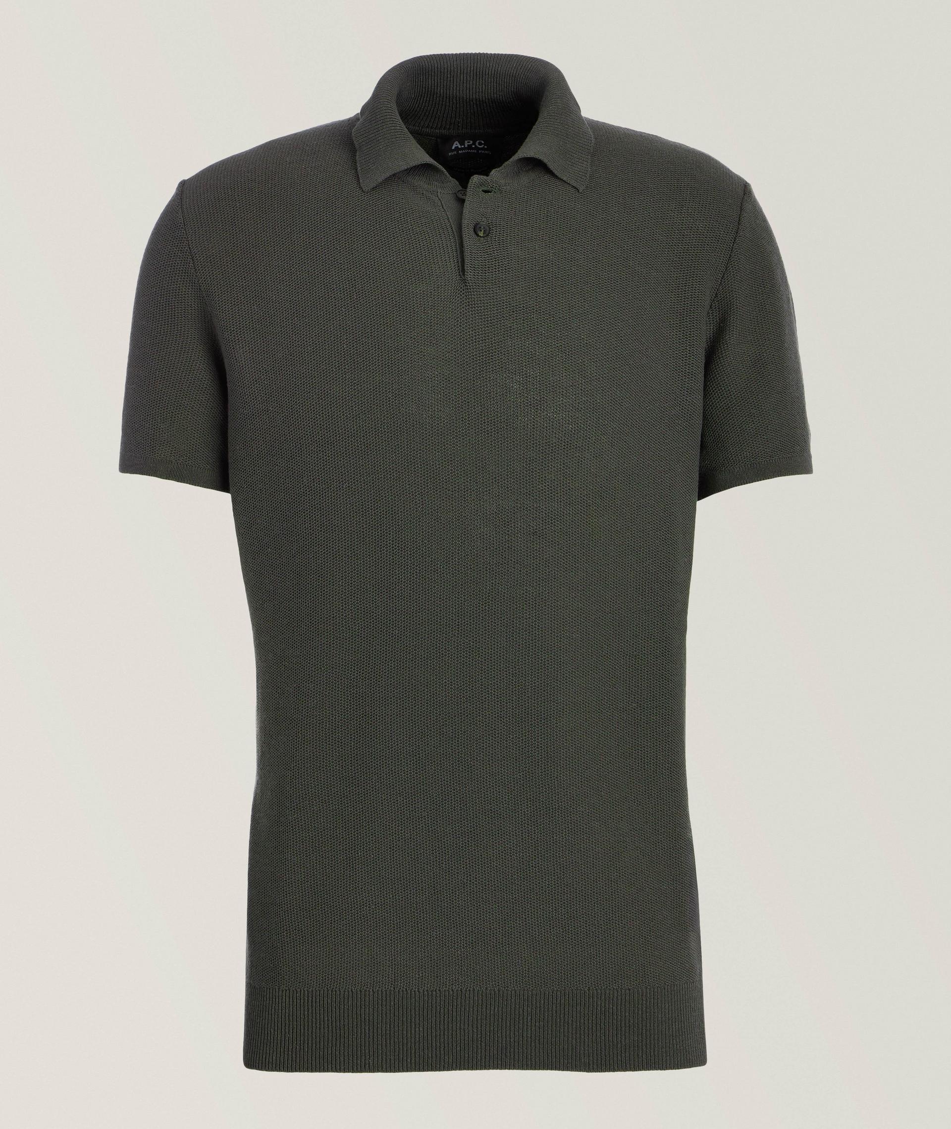Polo Jay en mélange de lin image 0