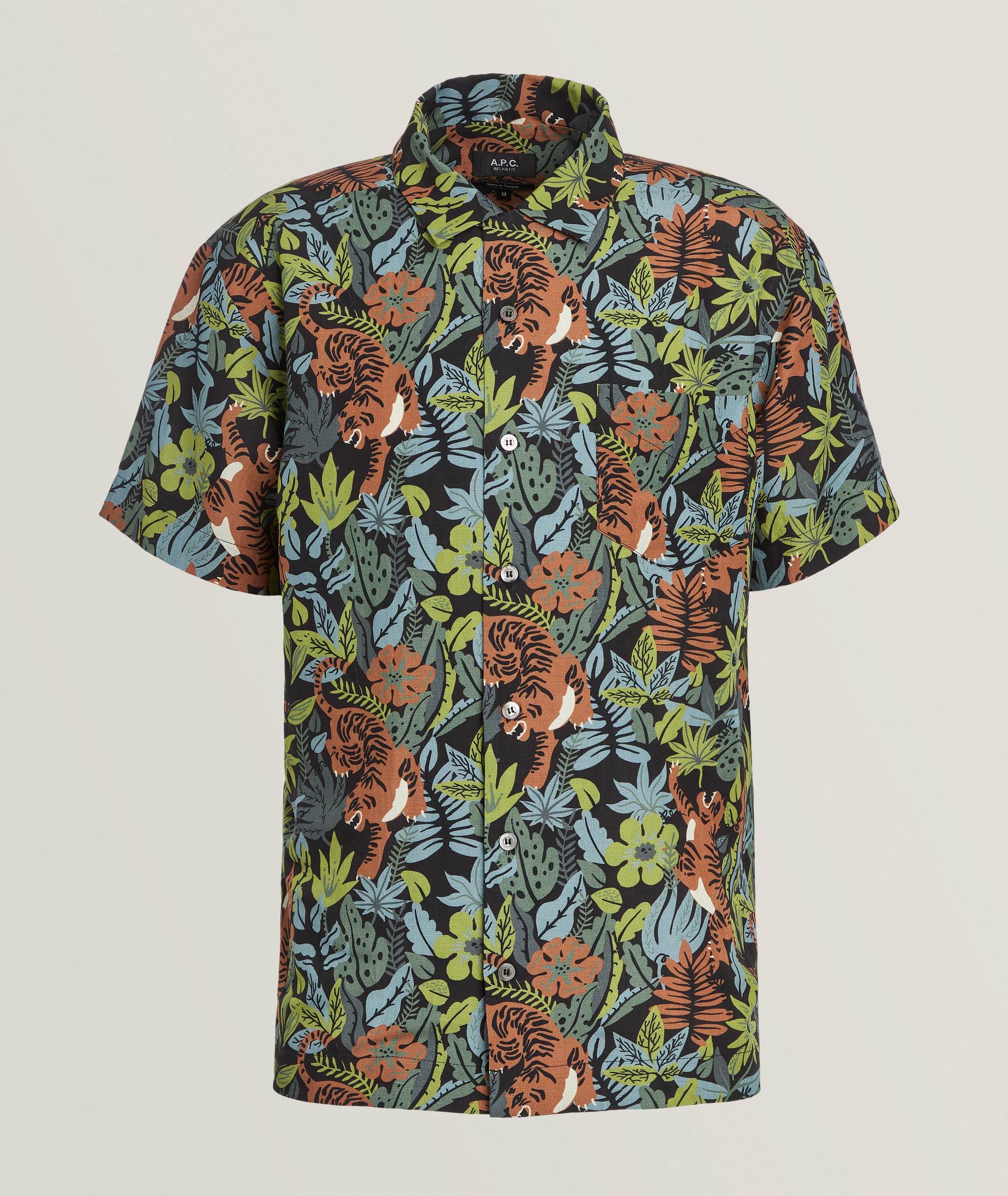 Chemise Roy à motif inspiré de la jungle image 0