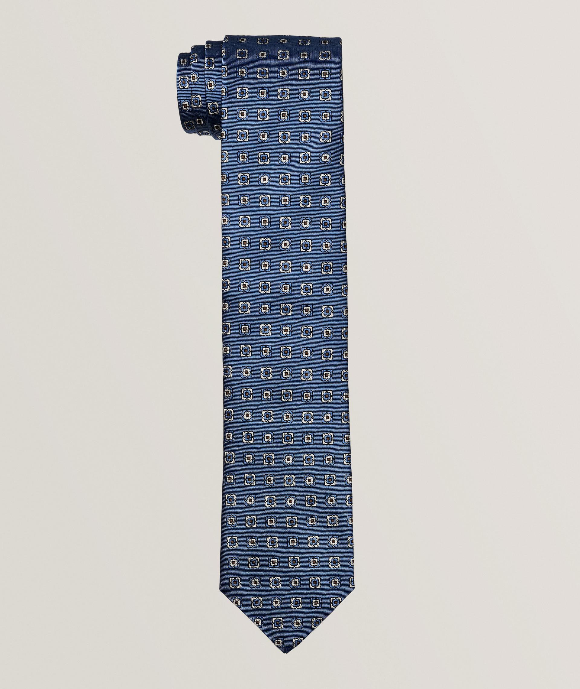 Floral-Print Silk Tie  image 0