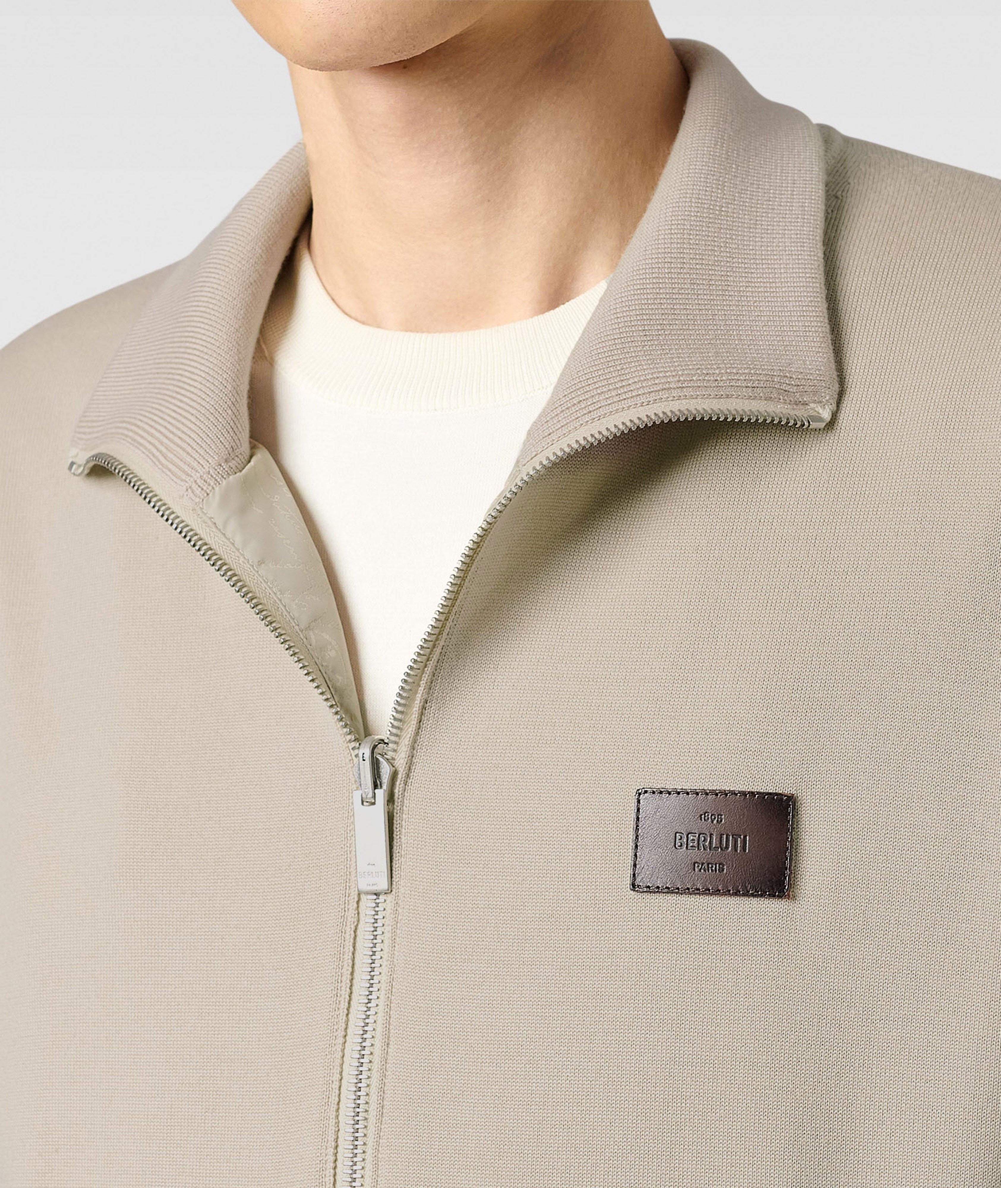 BERLUTI BEIGE PERFORMANCE FULL ZIP image 5