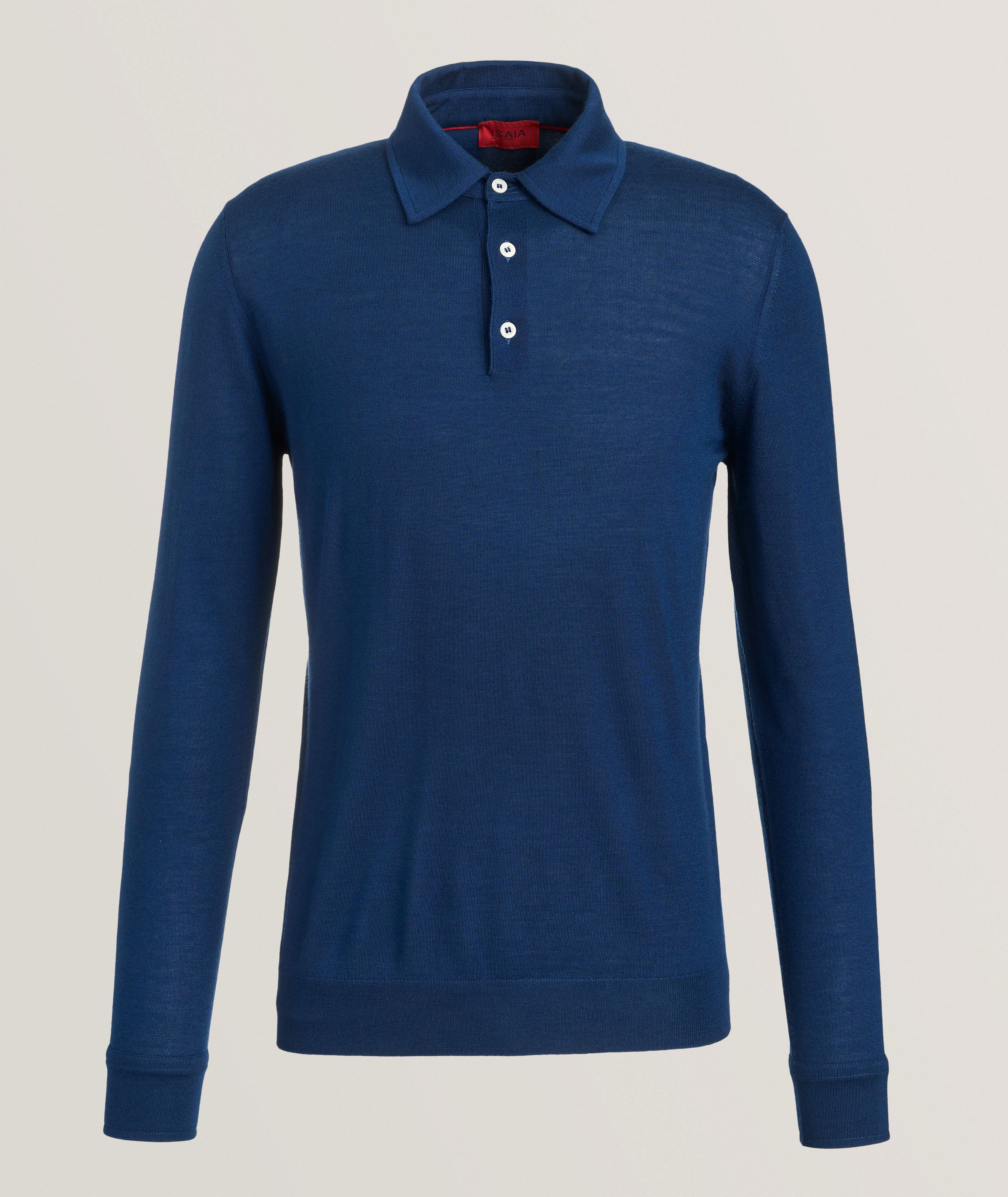 Cashmere-Silk Polo Shirt image 0